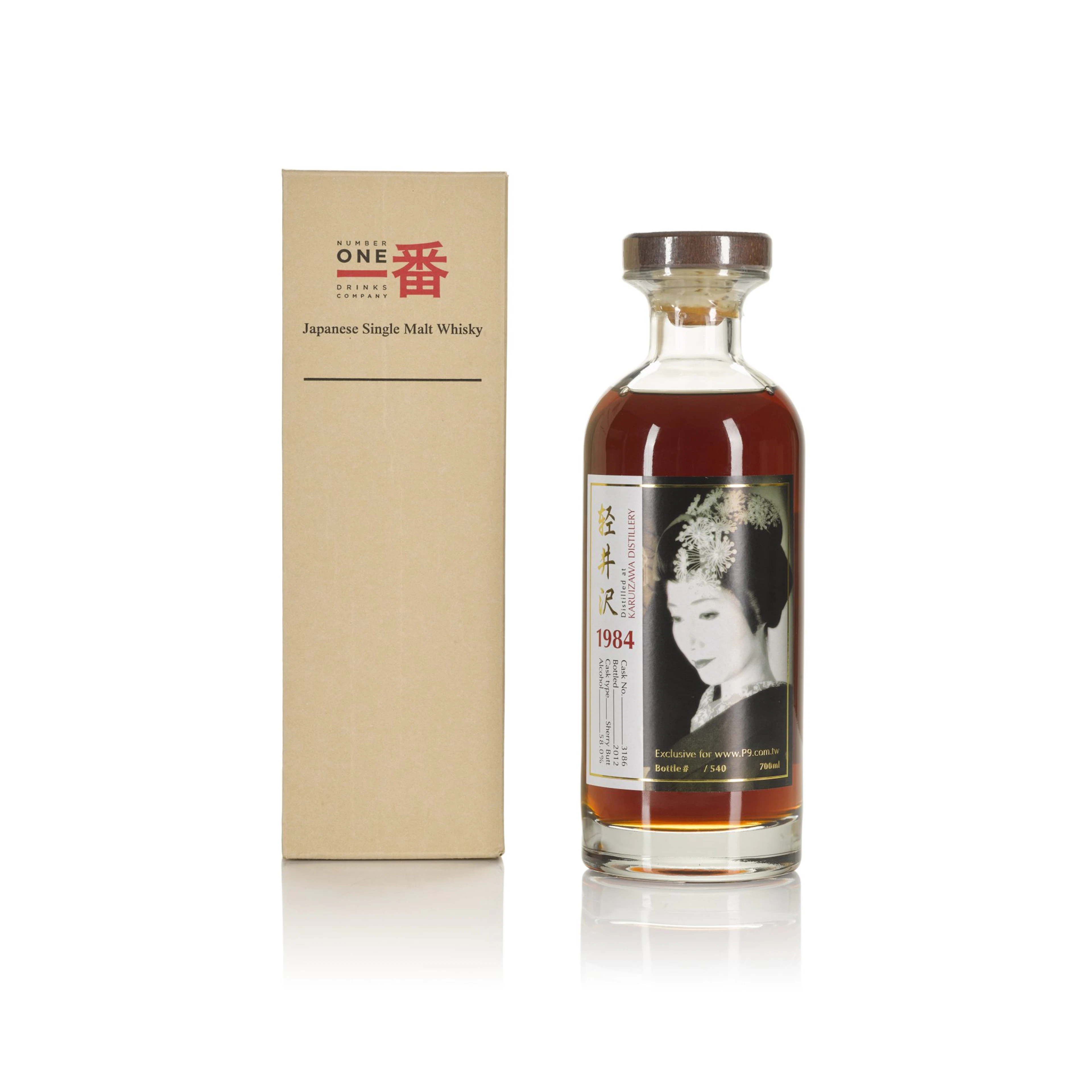 輕井澤 Karuizawa Geisha Cask #3186 58.0 abv 1984 (1 BT 70cl)