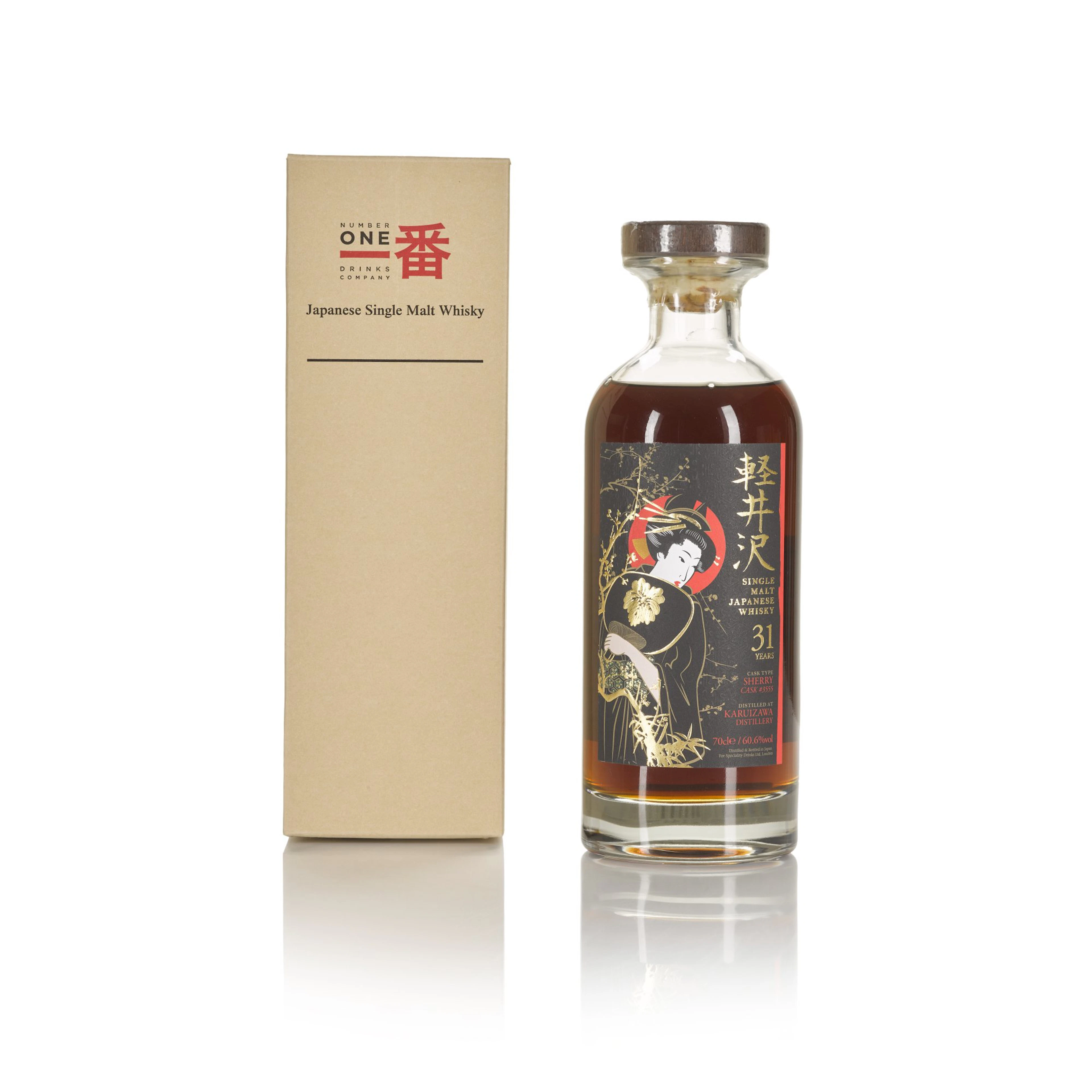 輕井澤 Karuizawa Geisha 31 Year Old Cask #3555 60.6 abv 1981 (1 BT 70cl)