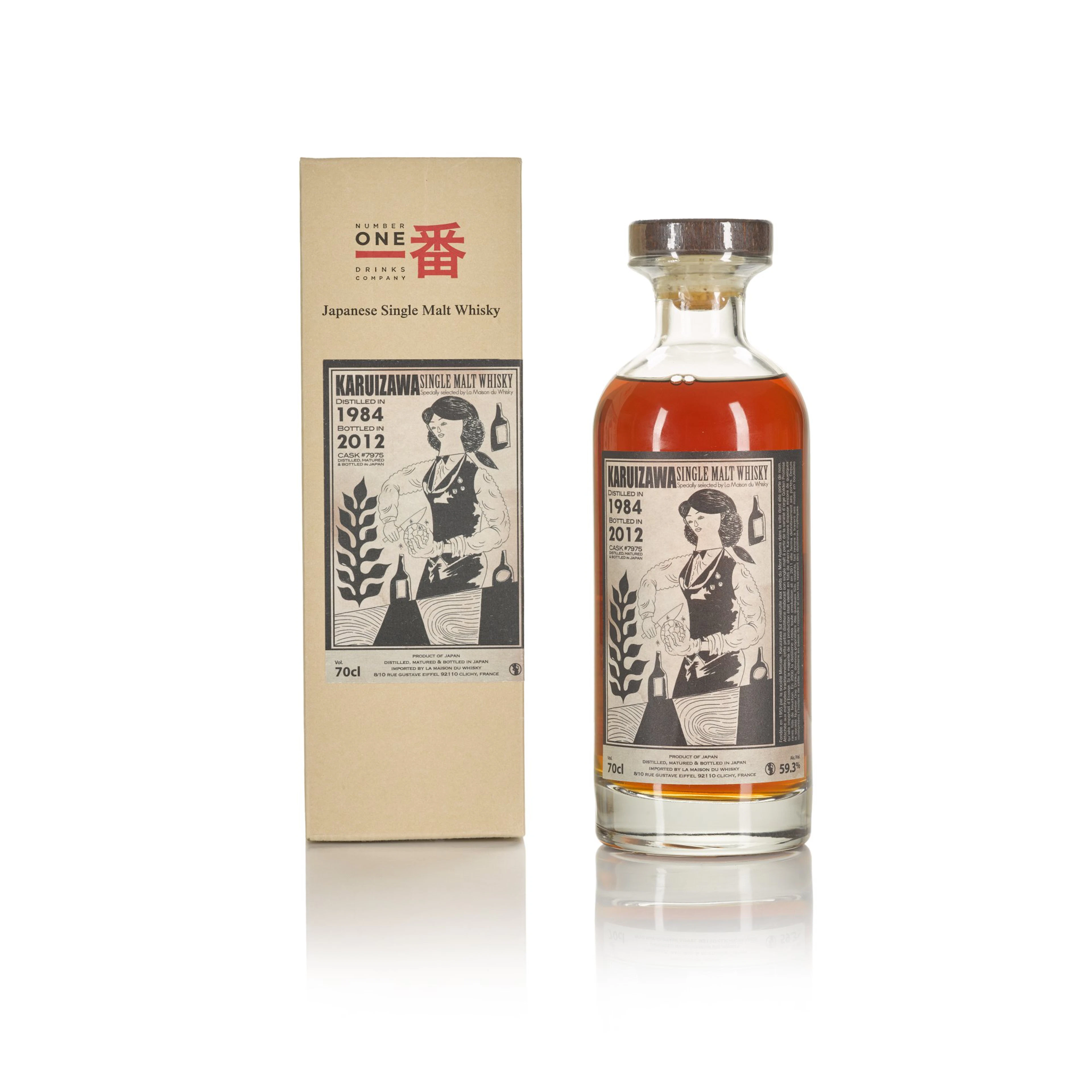 輕井澤 Karuizawa Cocktail Series Cask #7975 59.3 abv 1984 (1 BT 70cl)