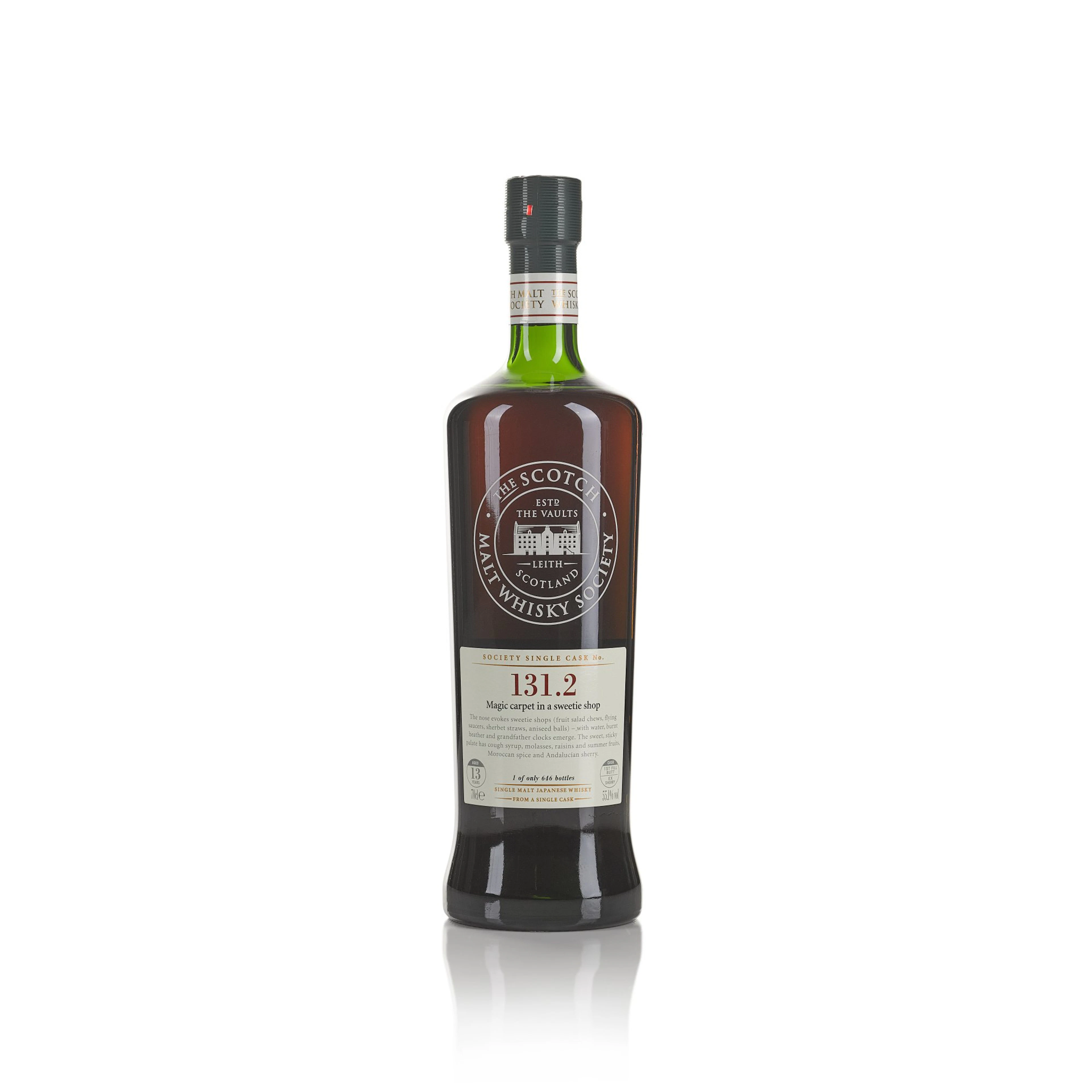羽生 Hanyu SMWS 131.2 "Magic Carpet in a Sweetie Shop" 55.1 abv 2000 (1 BT 70cl)