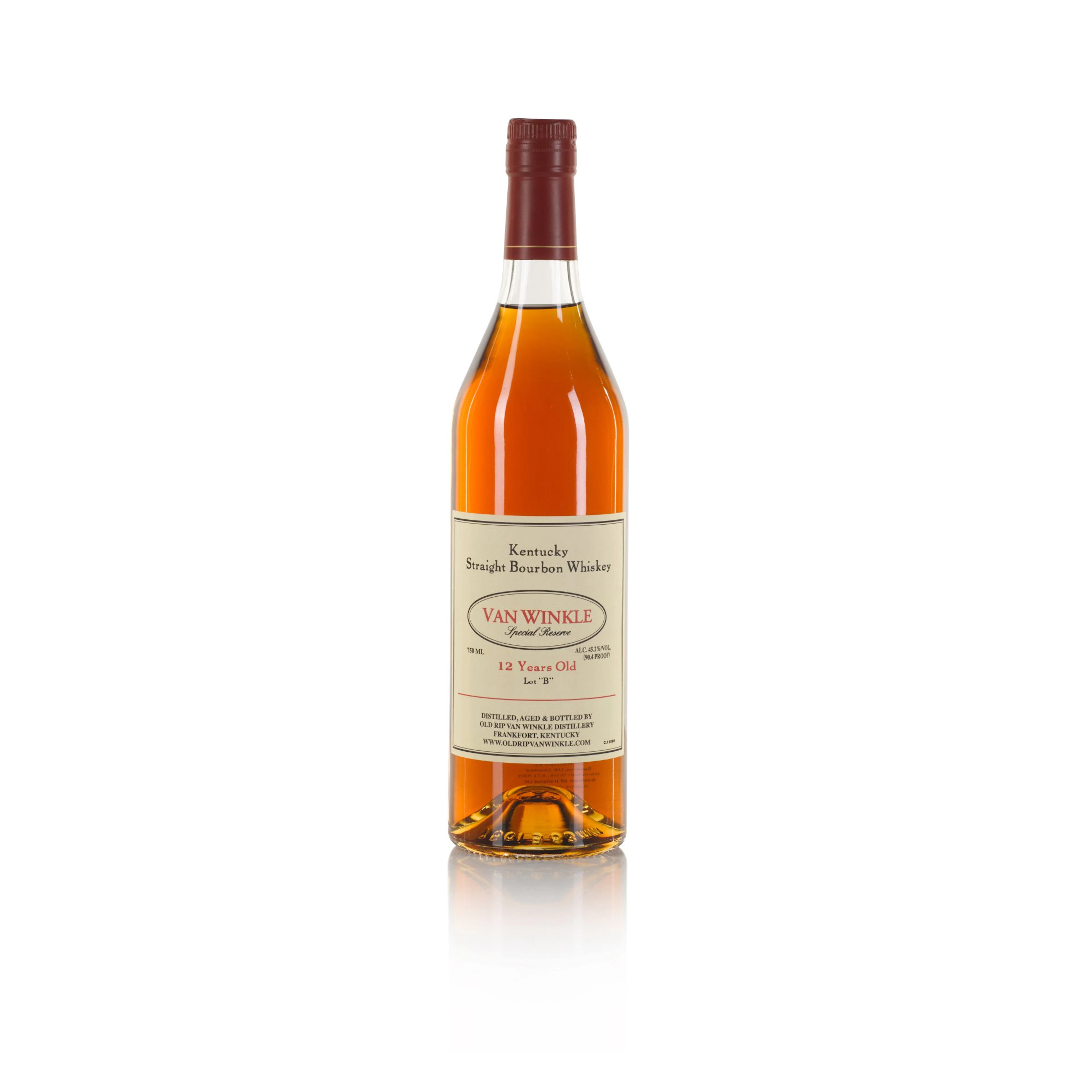 Van Winkle 12 Year Old Special Reserve Lot "B" 90.4 Proof NV (1 BT 75cl)