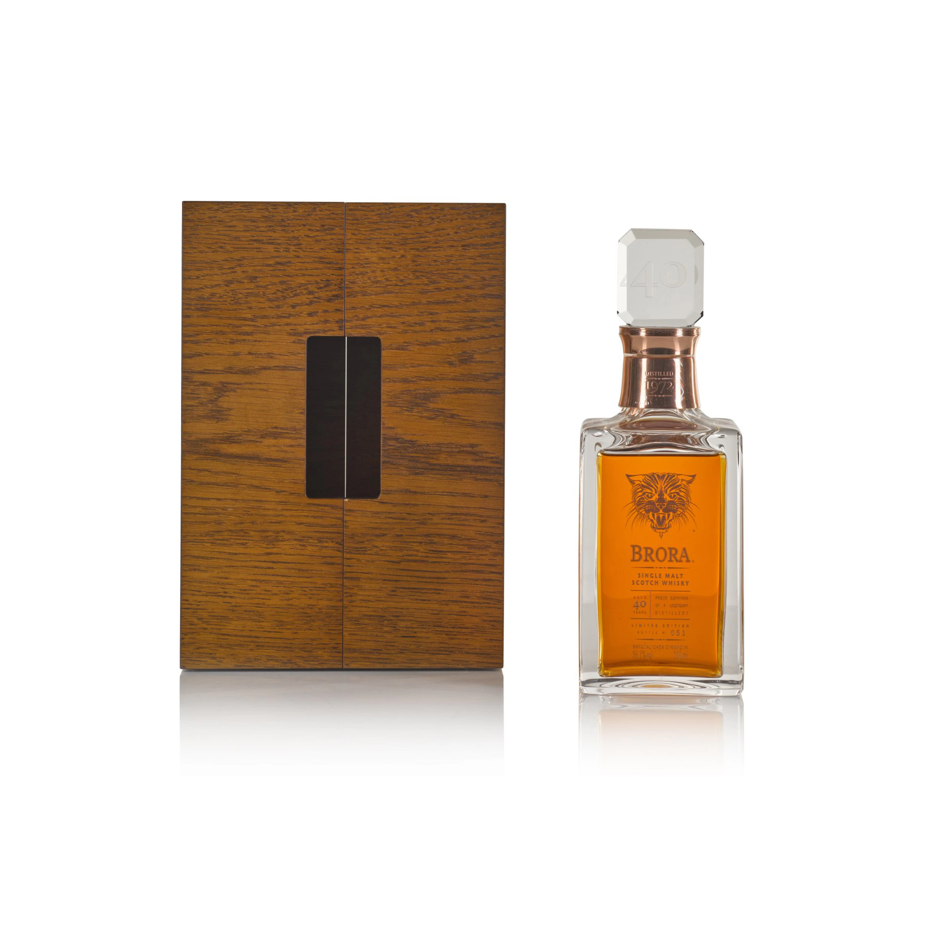 Brora 40 Year Old Cask Strength 59.1 abv 1972 (1 BT 70cl)