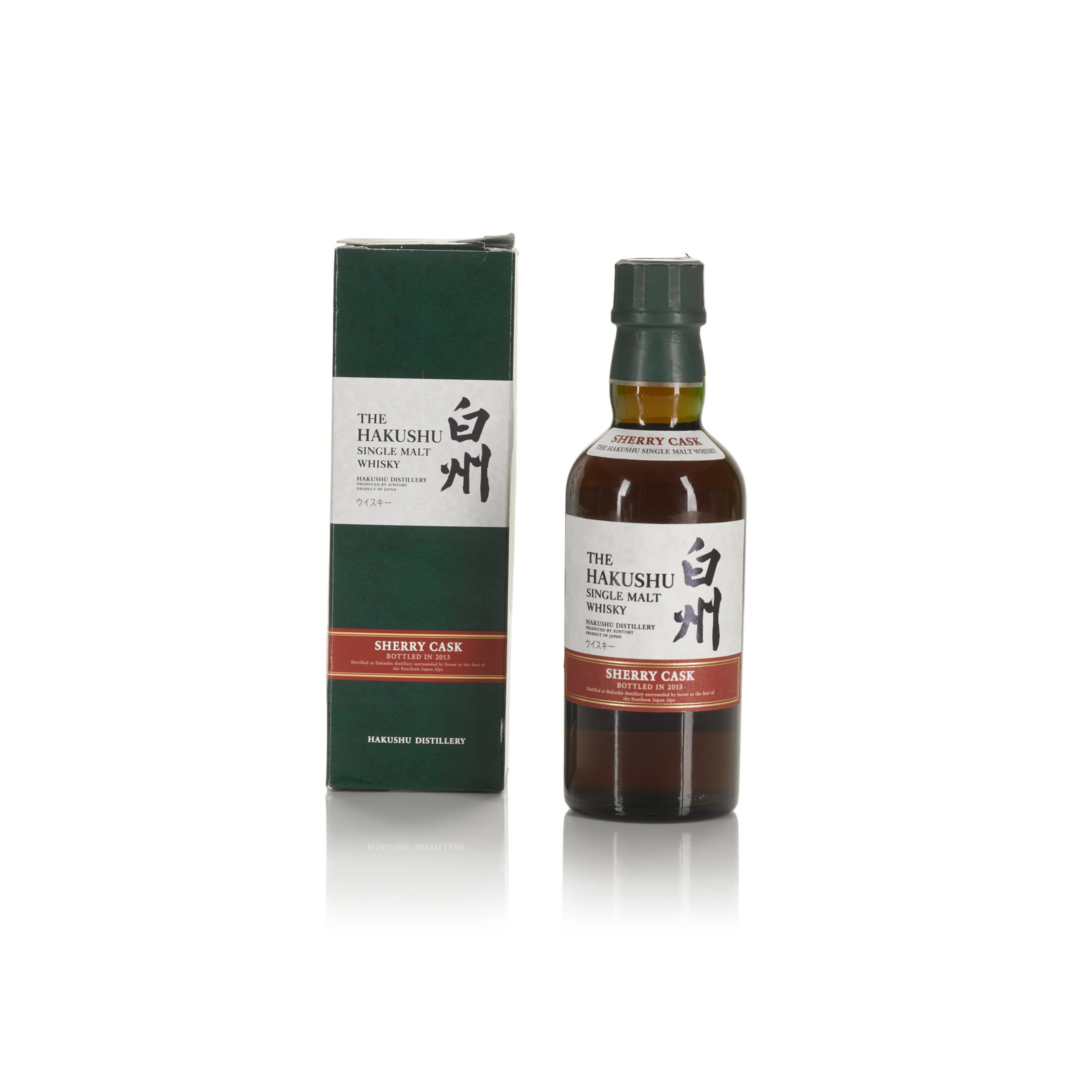 白州 The Hakushu Sherry Cask 2013 Release 48.0 abv NV (1 BT 18cl)