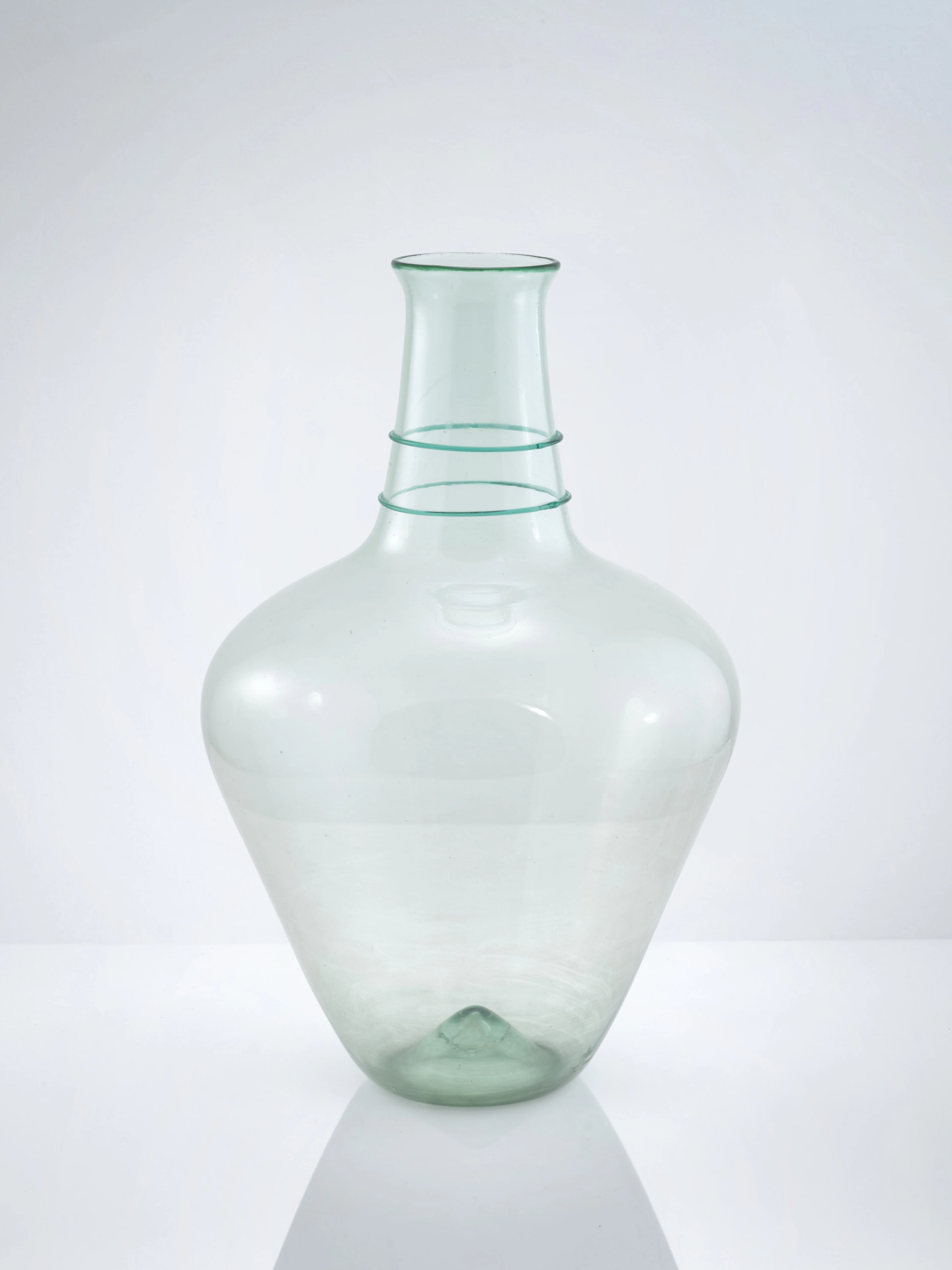 Green vase