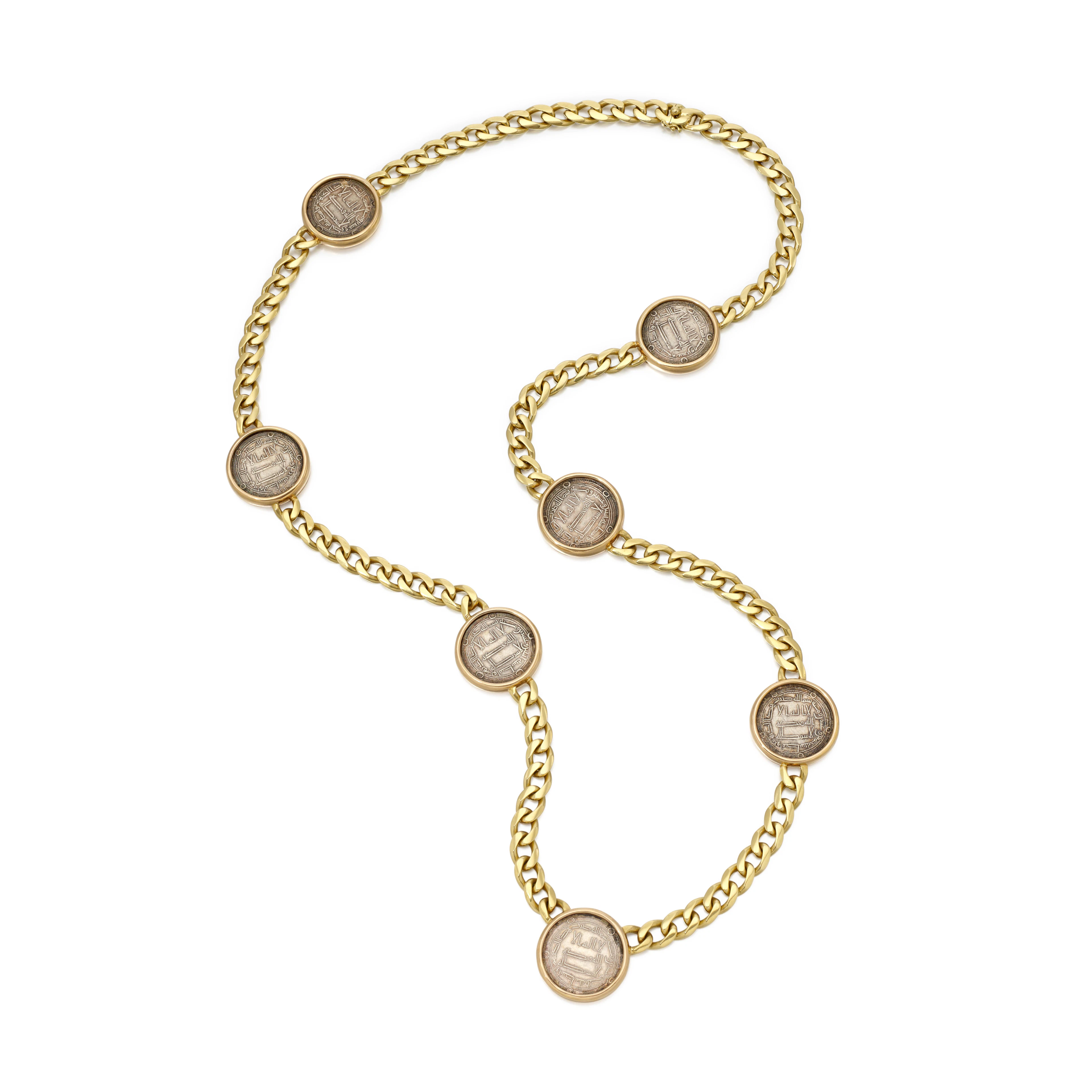 Bulgari, longchain with coins