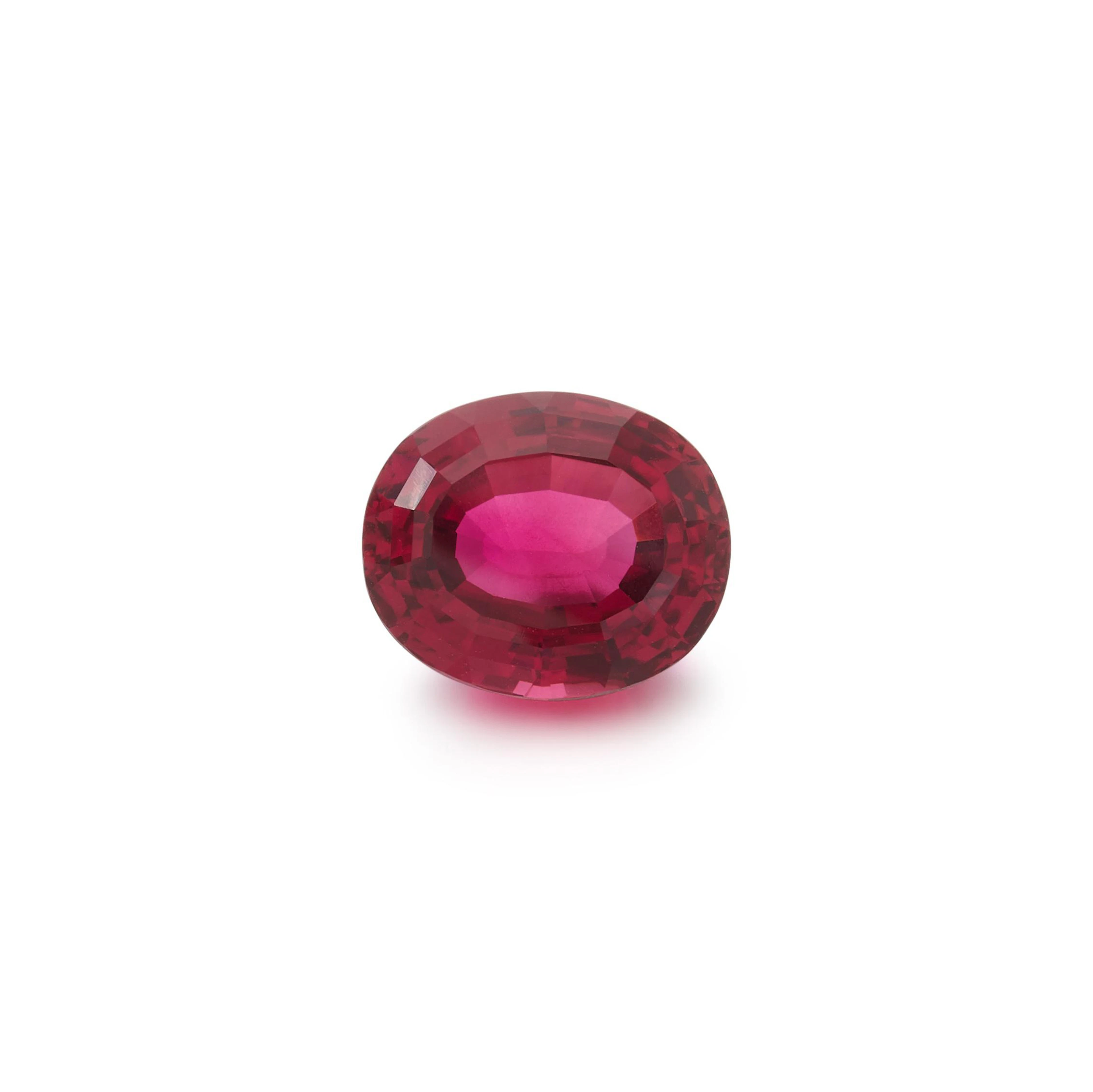 Loose rubellite (Rubellite sciolta)