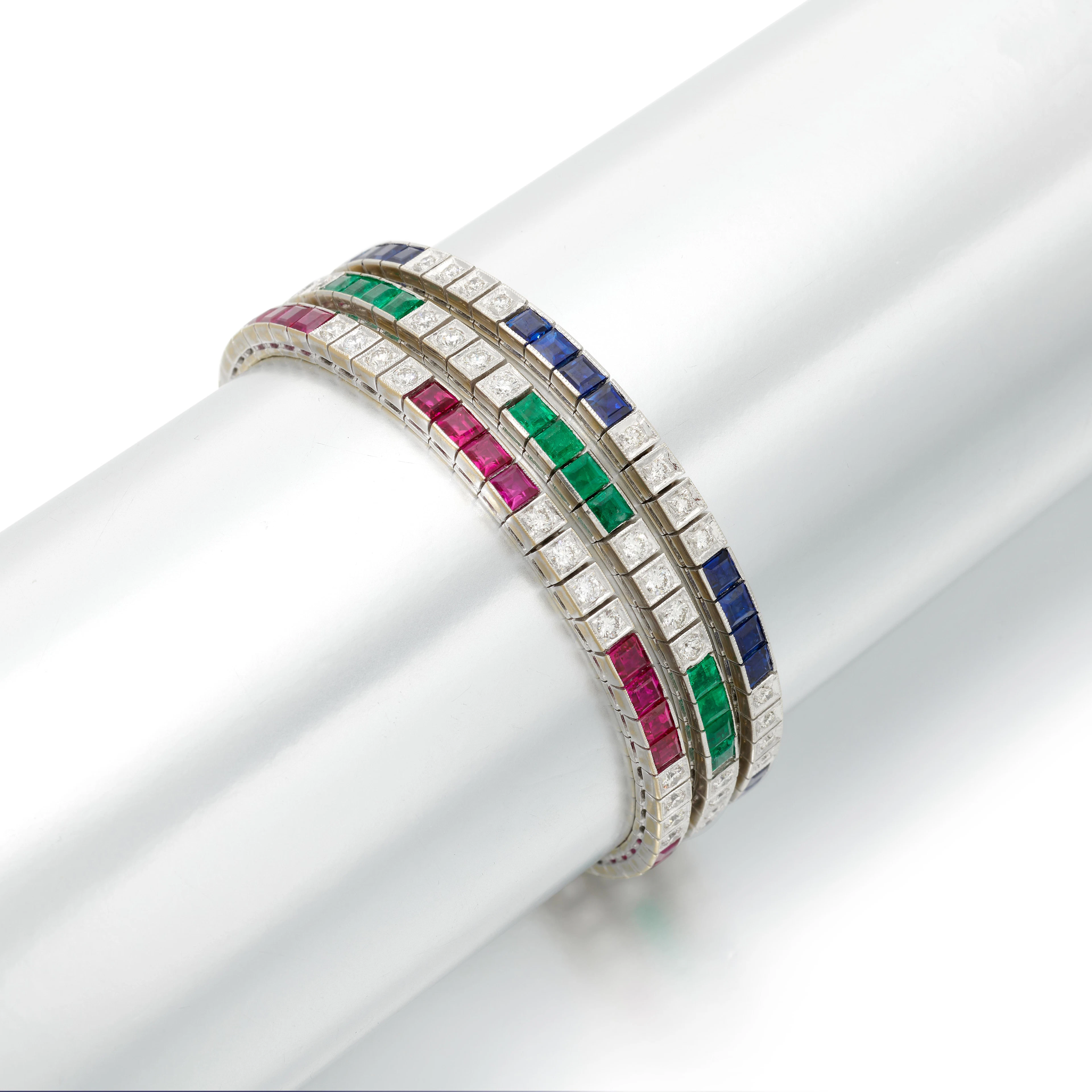 Three sapphire