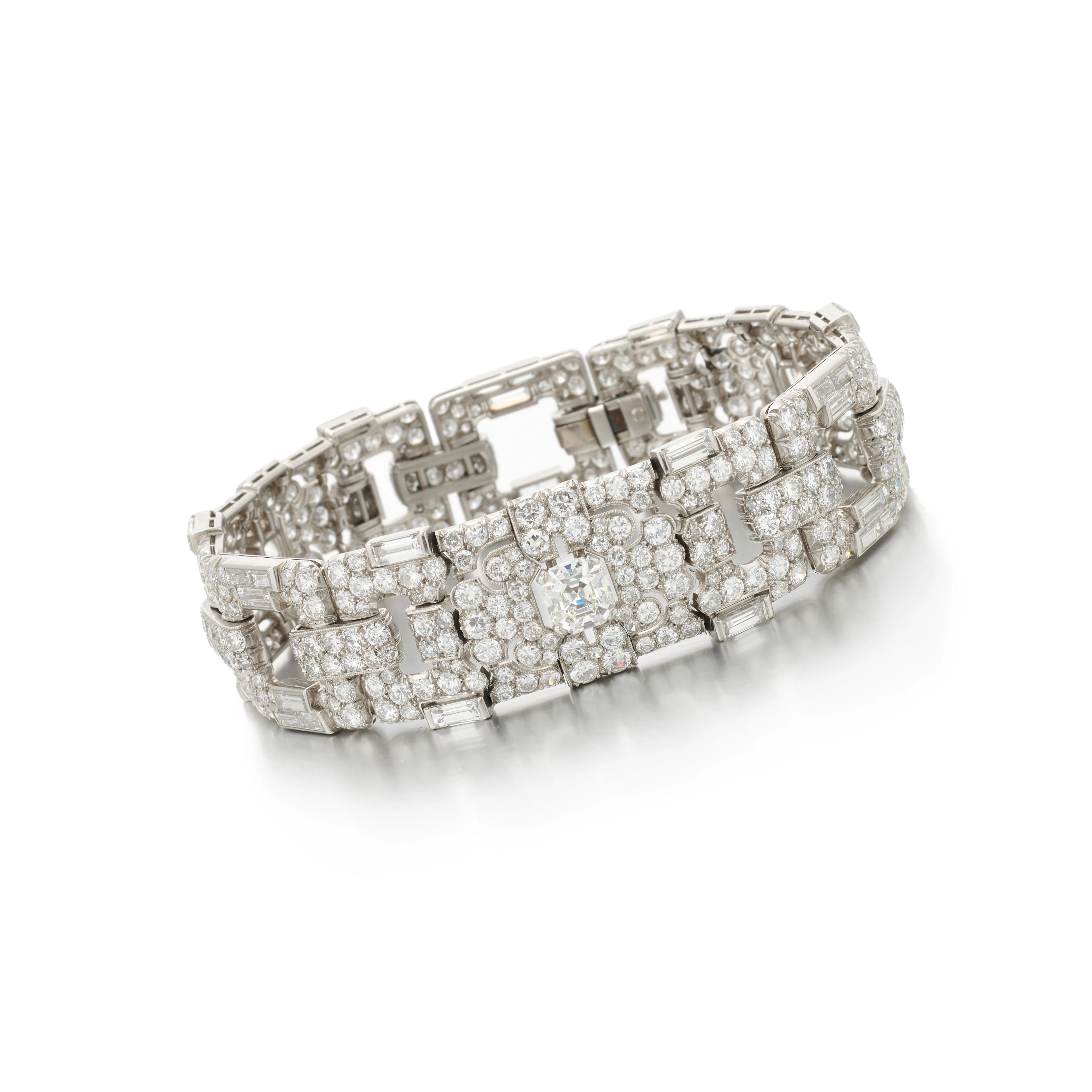 Bulgari, Diamond bracelet (Diamond bracelet, Bulgari) 1935