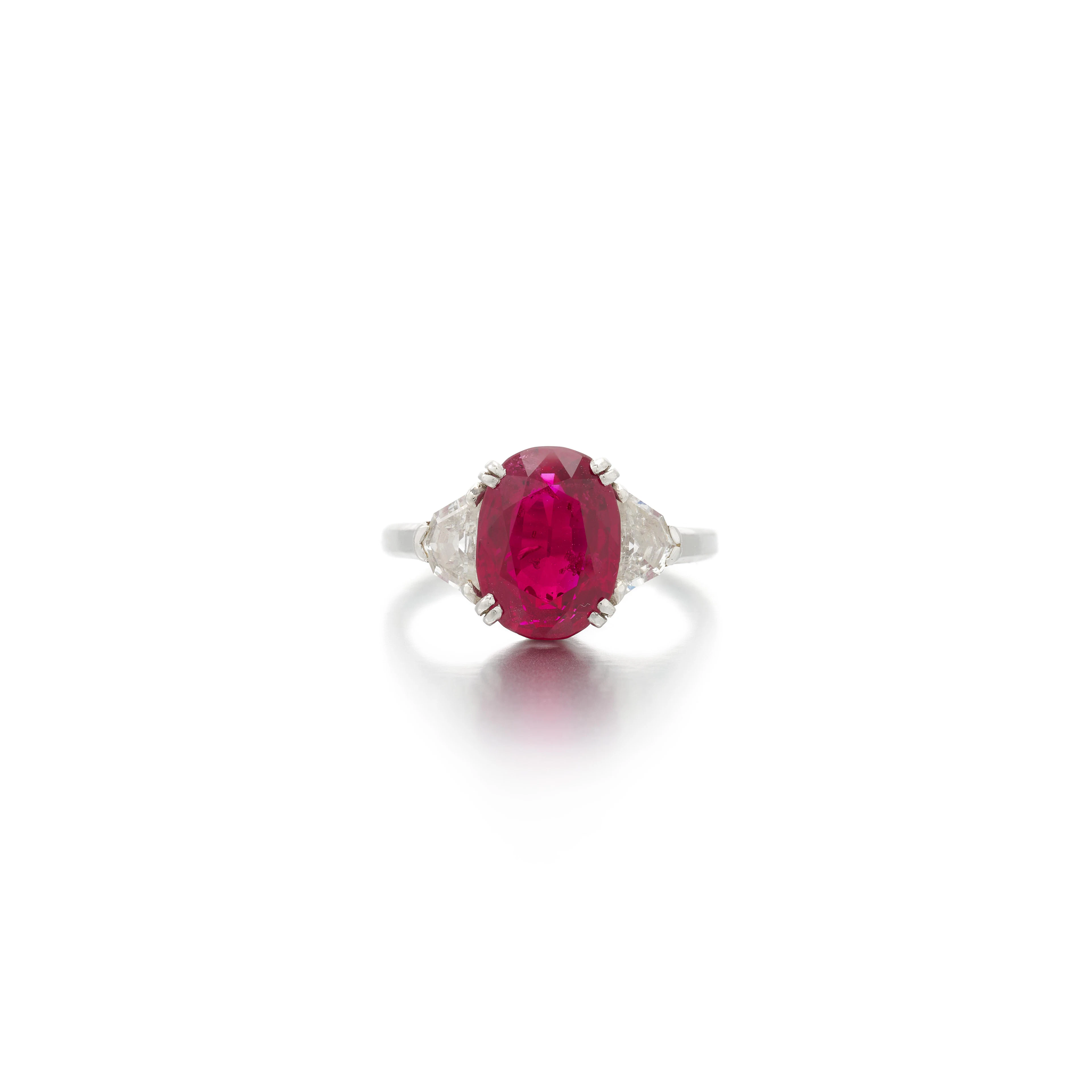 Cusi, Ruby and diamond ring (Anello con rubino e diamanti, Cusi)