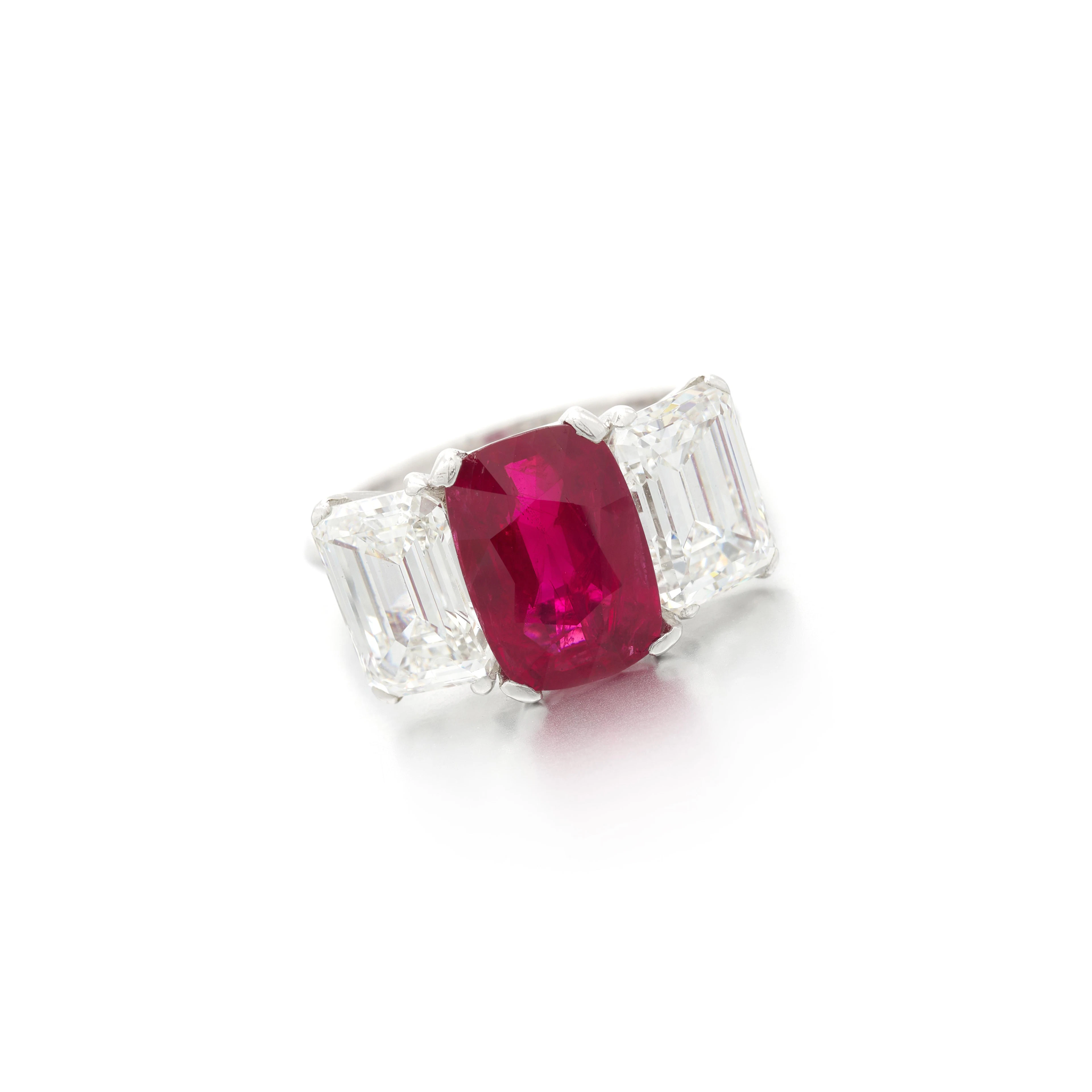 Petochi, Ruby and diamond ring (Anello con rubino e diamanti, Petochi)