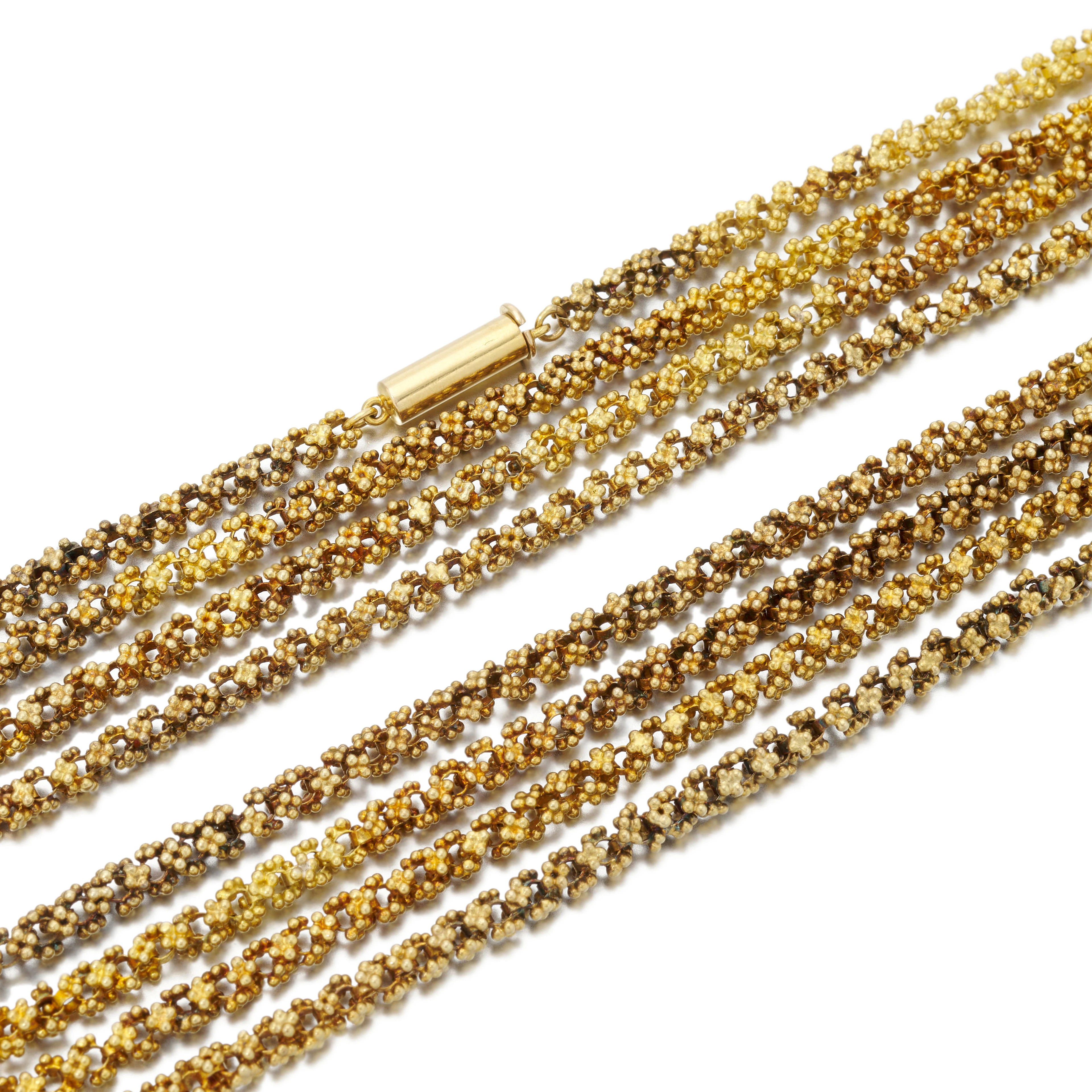Gold longchain (lunga collana in oro )