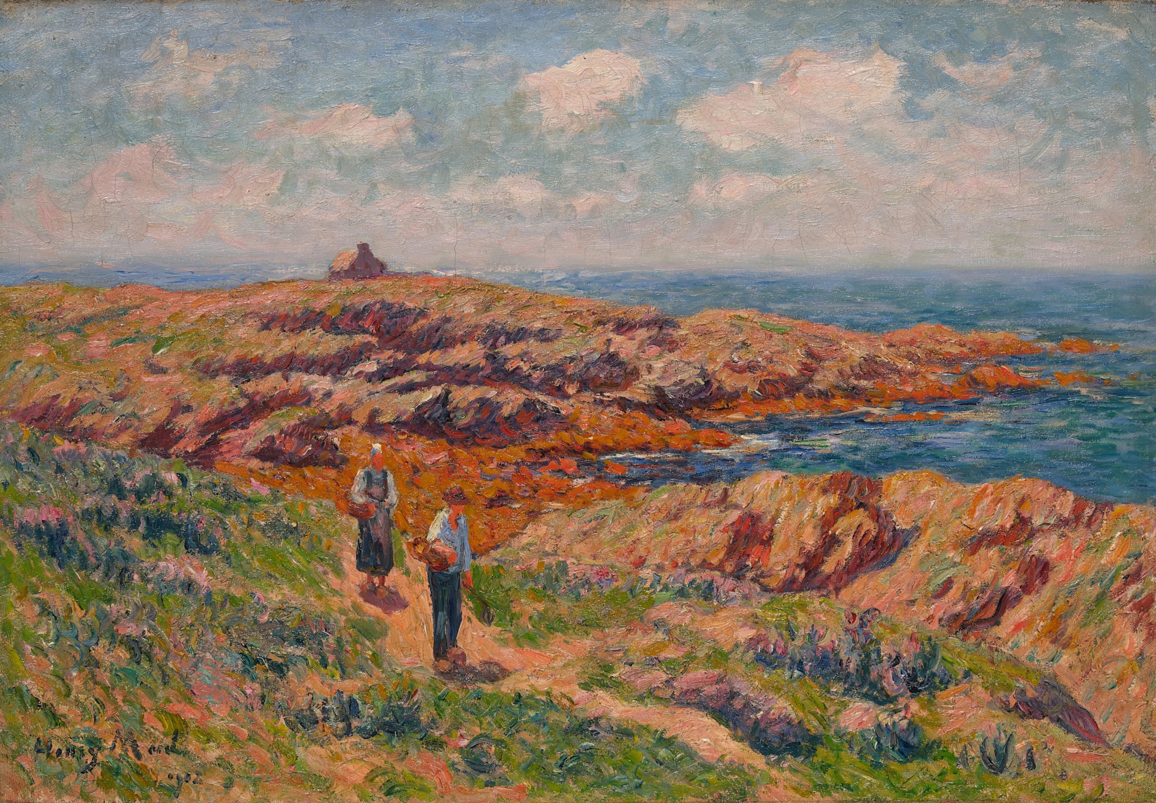 Côtes bretonnes par temps calme