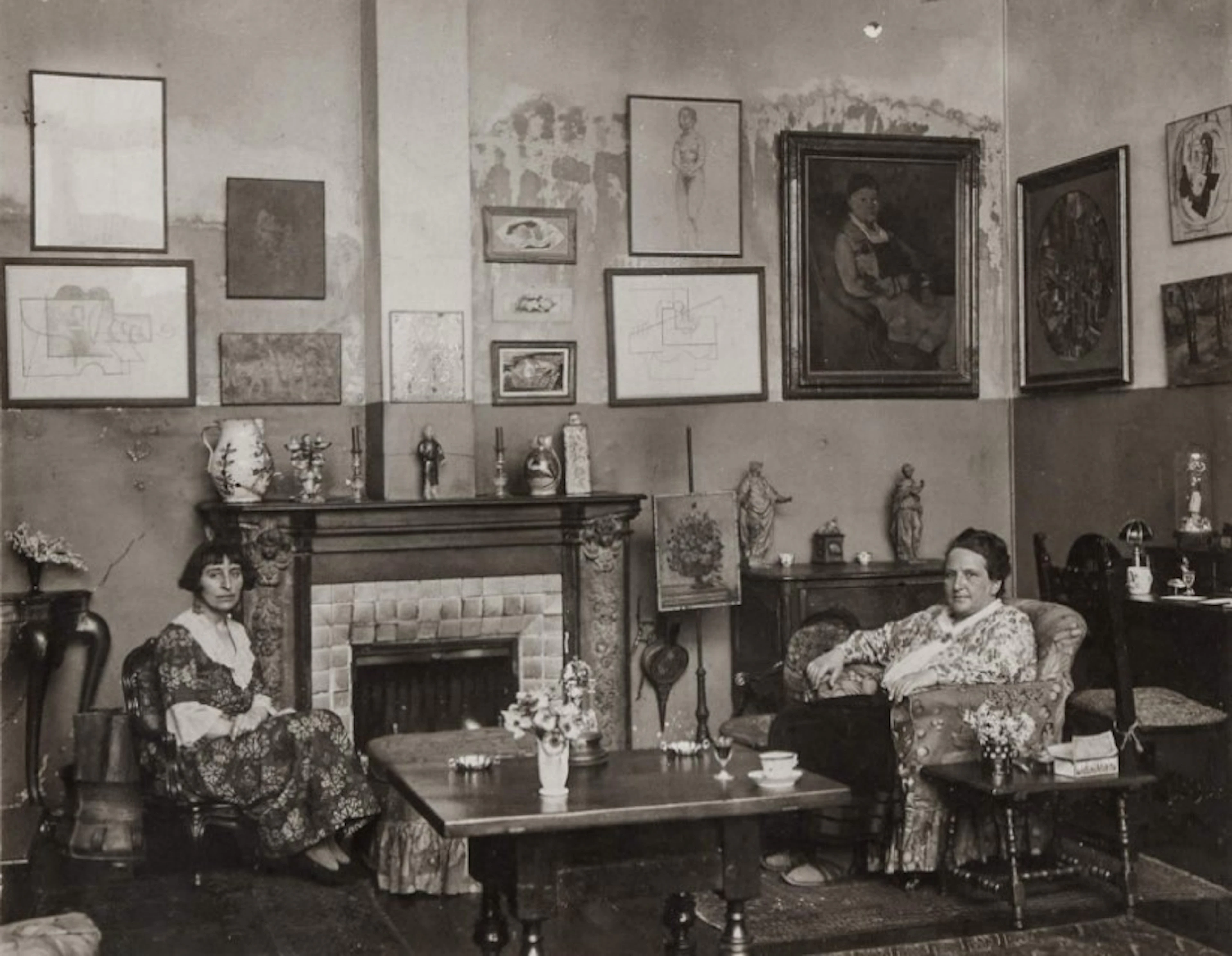 Portrait of Gertrude Stein and Alice B. Toklas