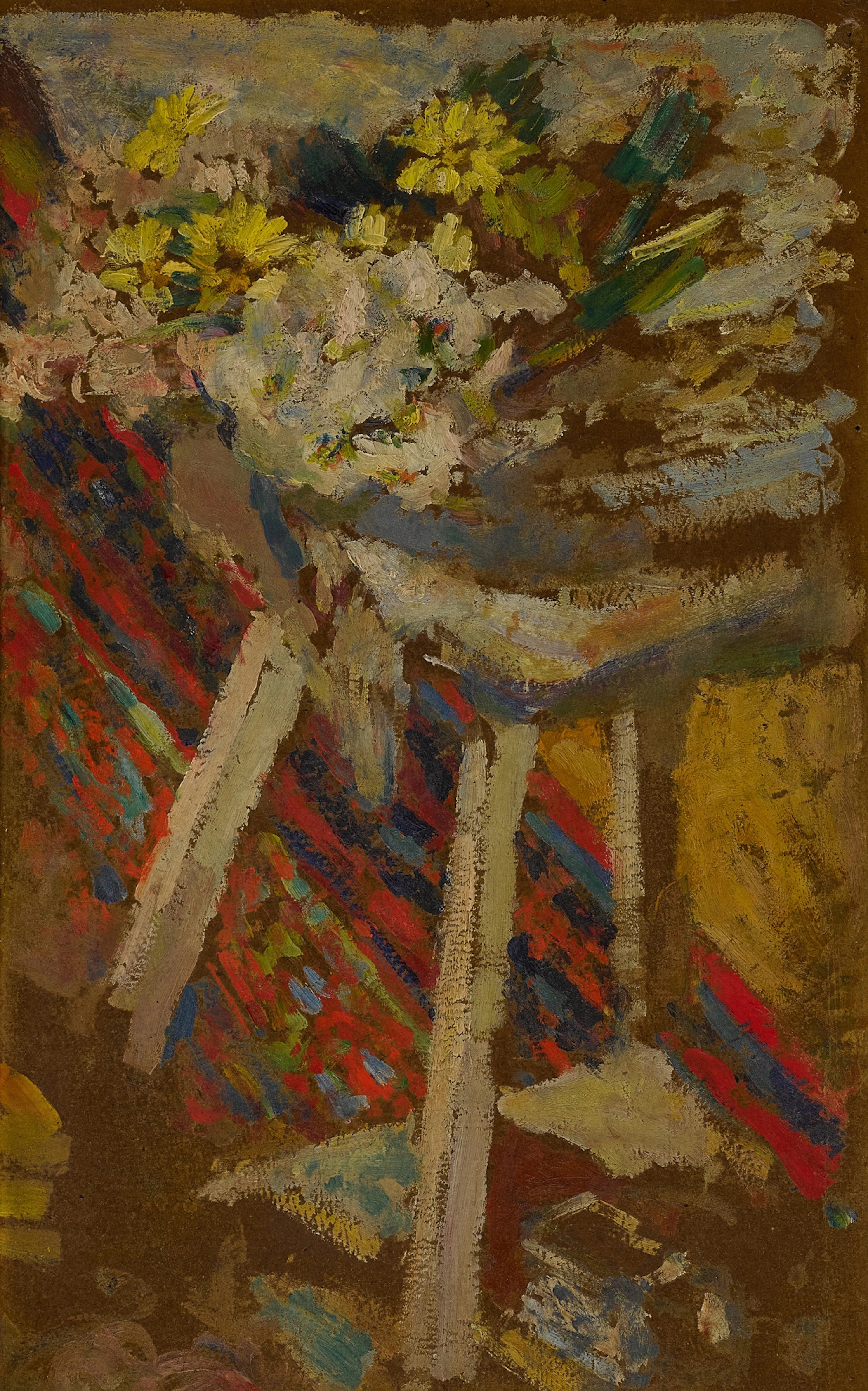 Flowers on a Stool