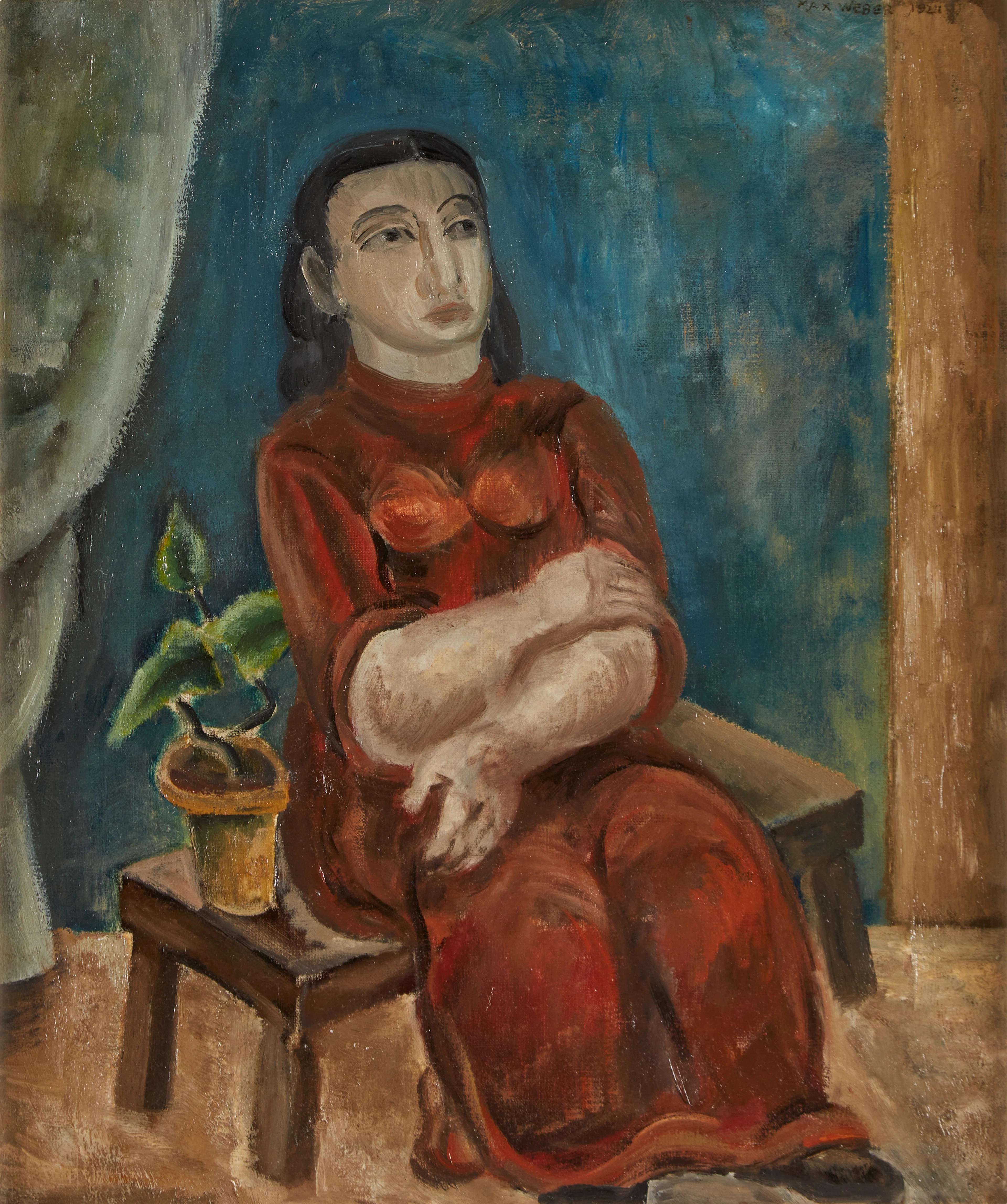 Woman with Flowerpot