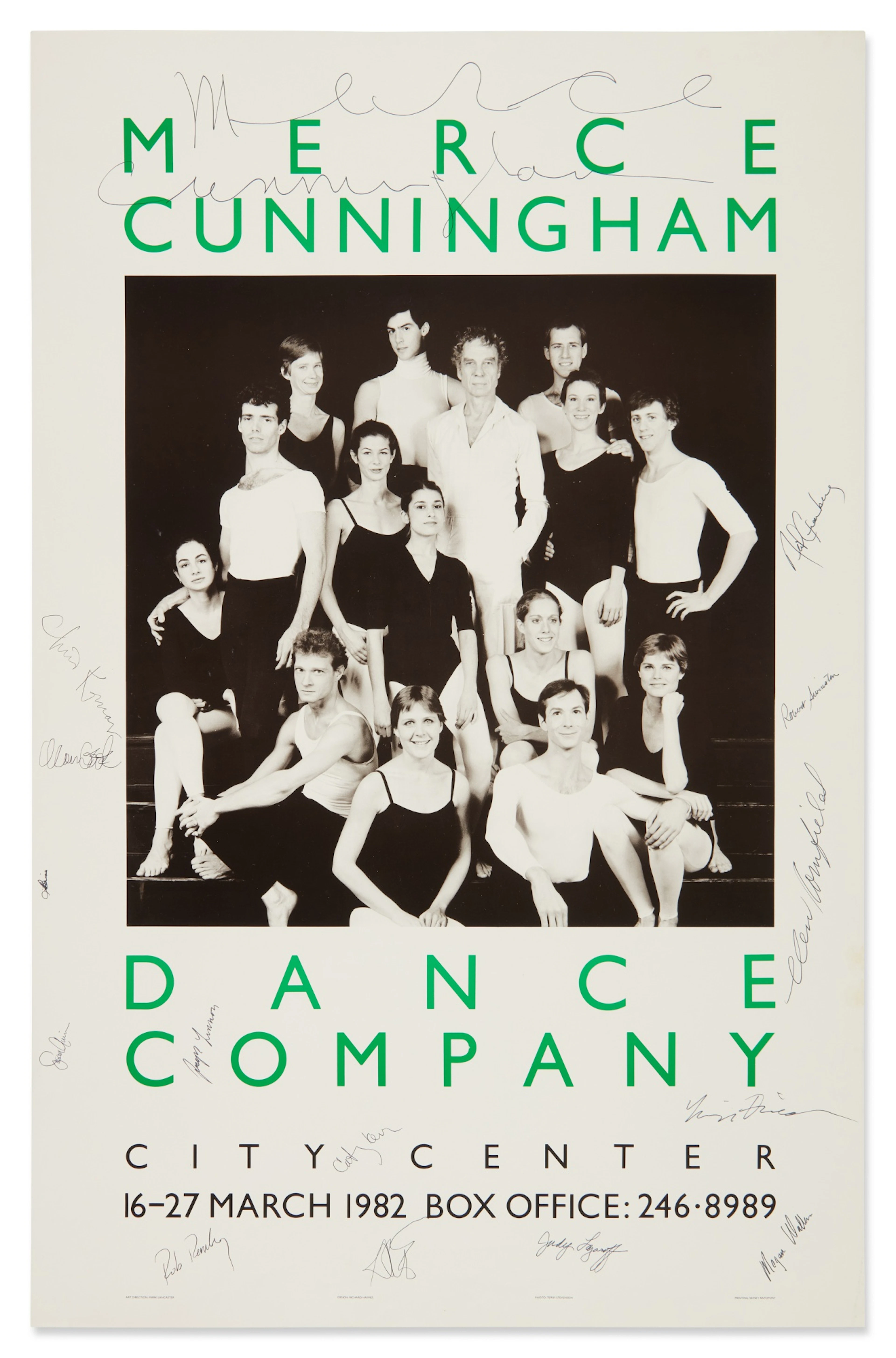 Merce Cunningham Dance Company: 12 Posters