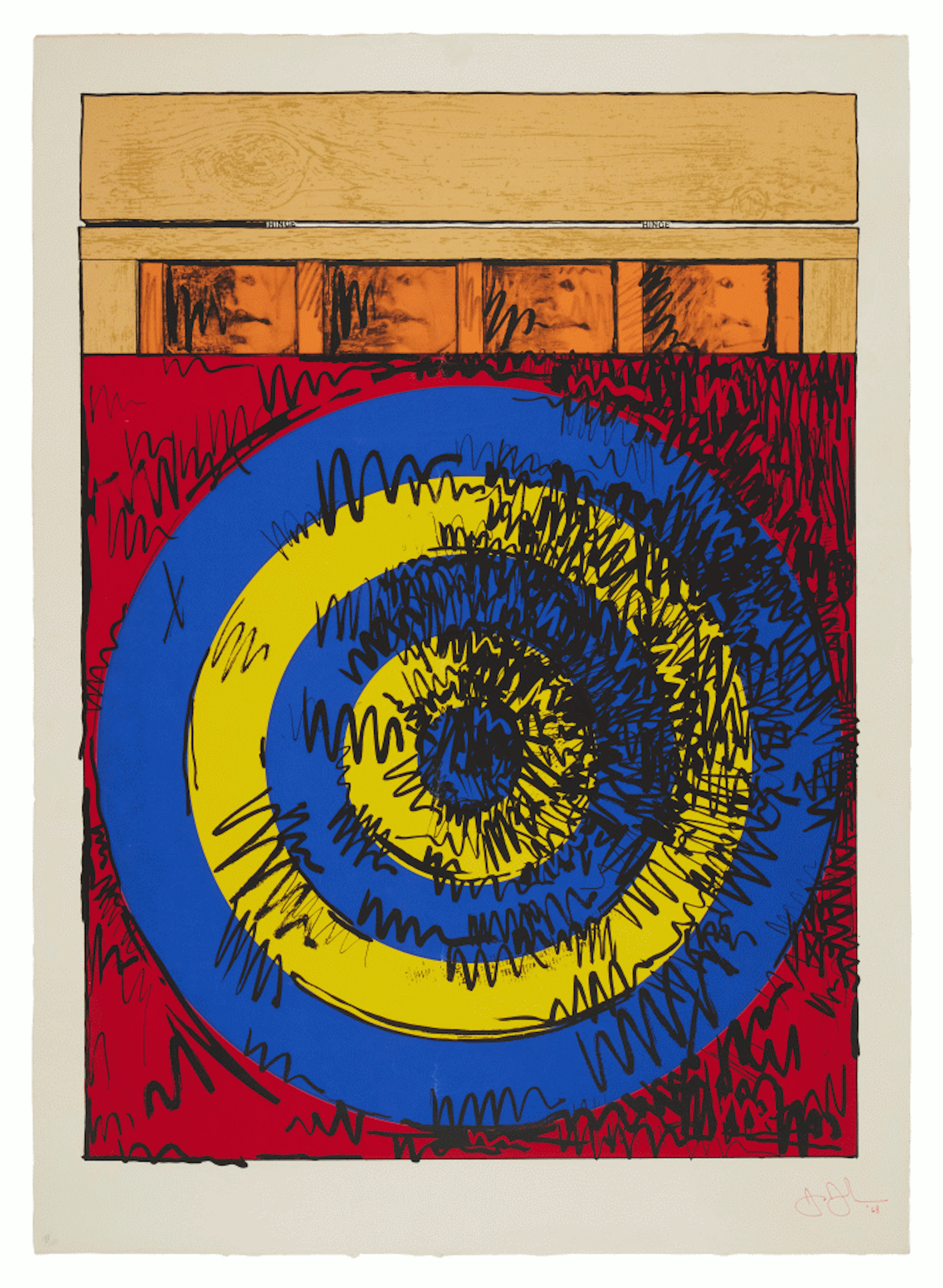 Target with Four Faces