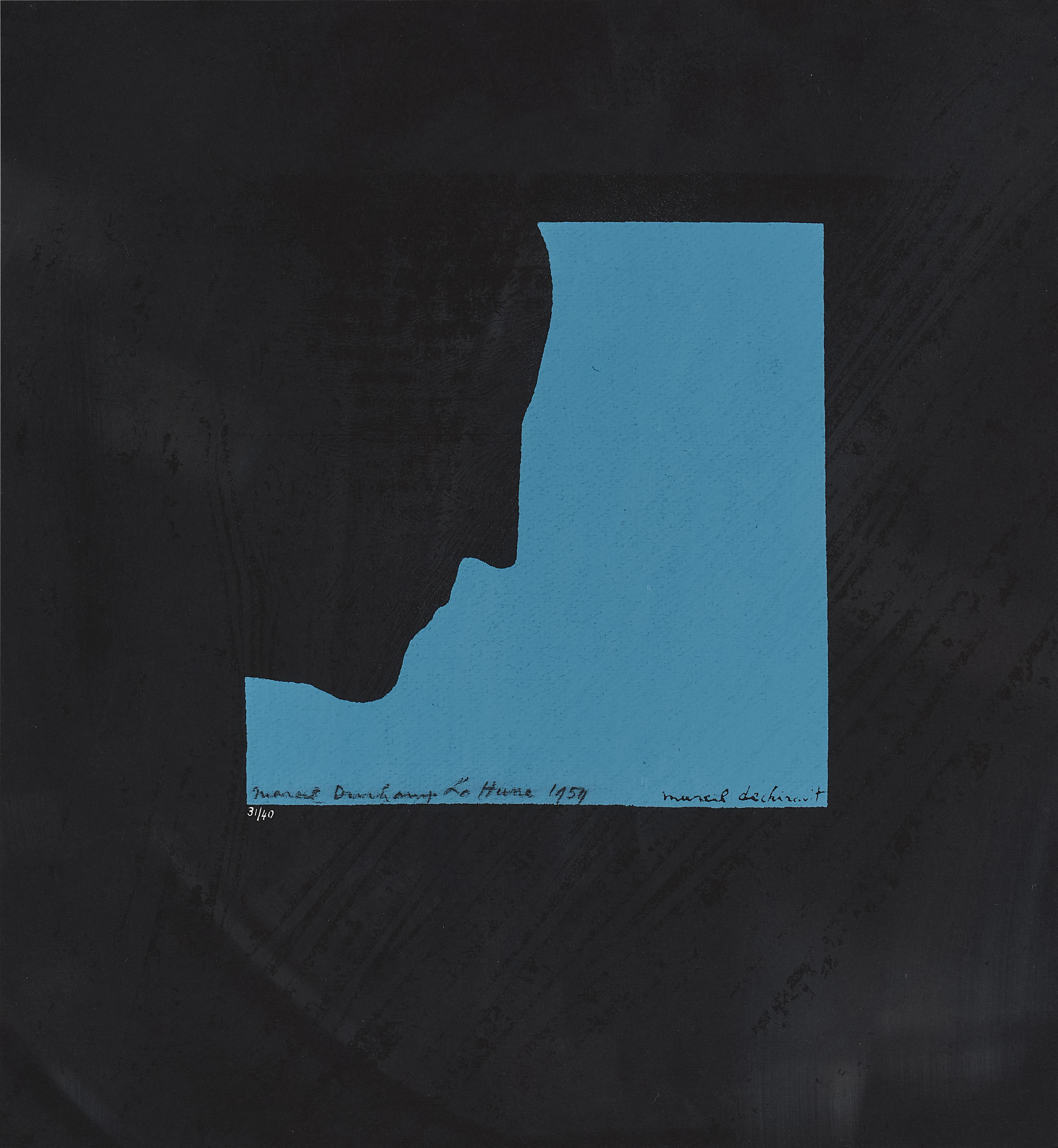 Poster after 'Self-Portrait in Profile' (S. 565)