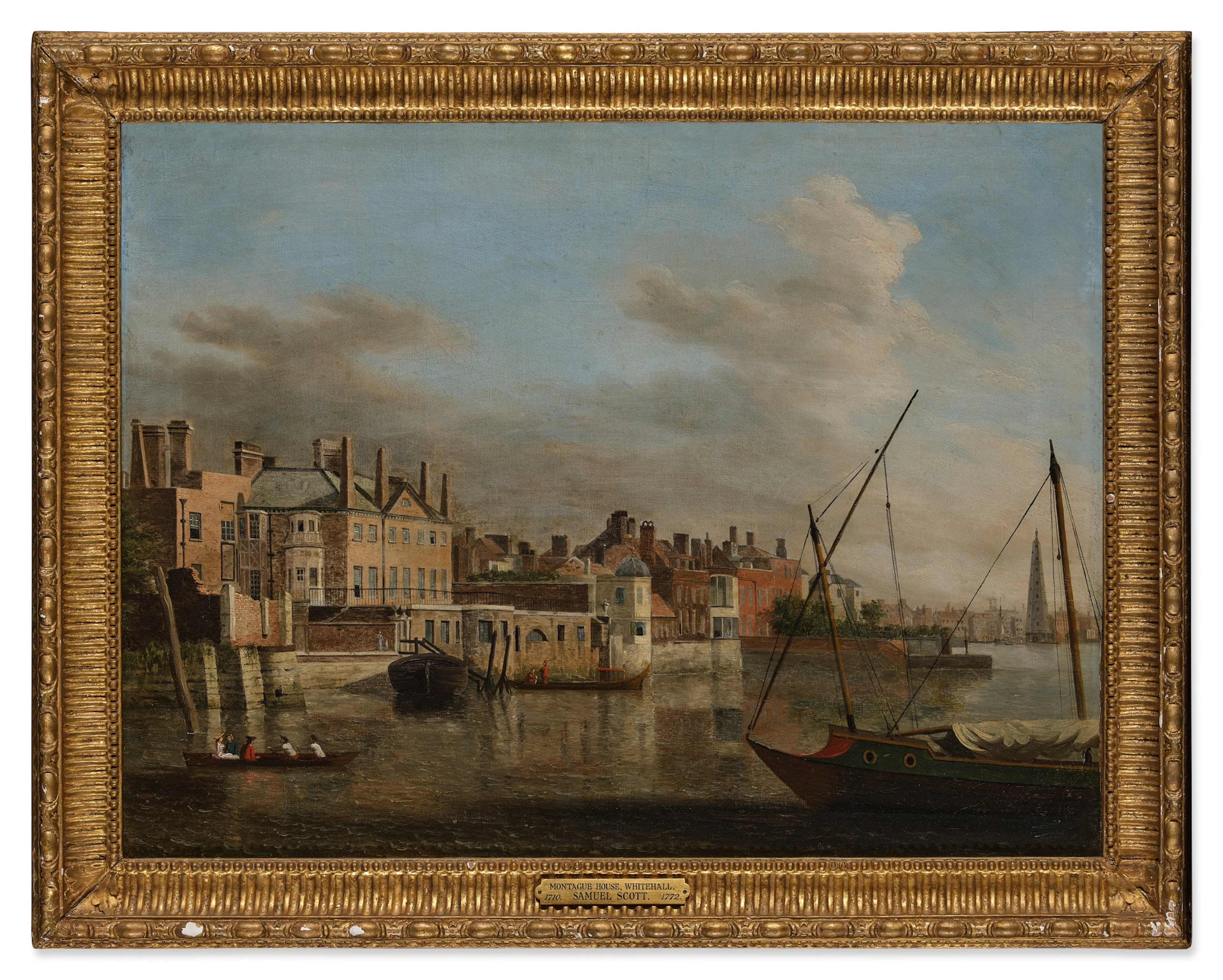 Montagu House from the Thames