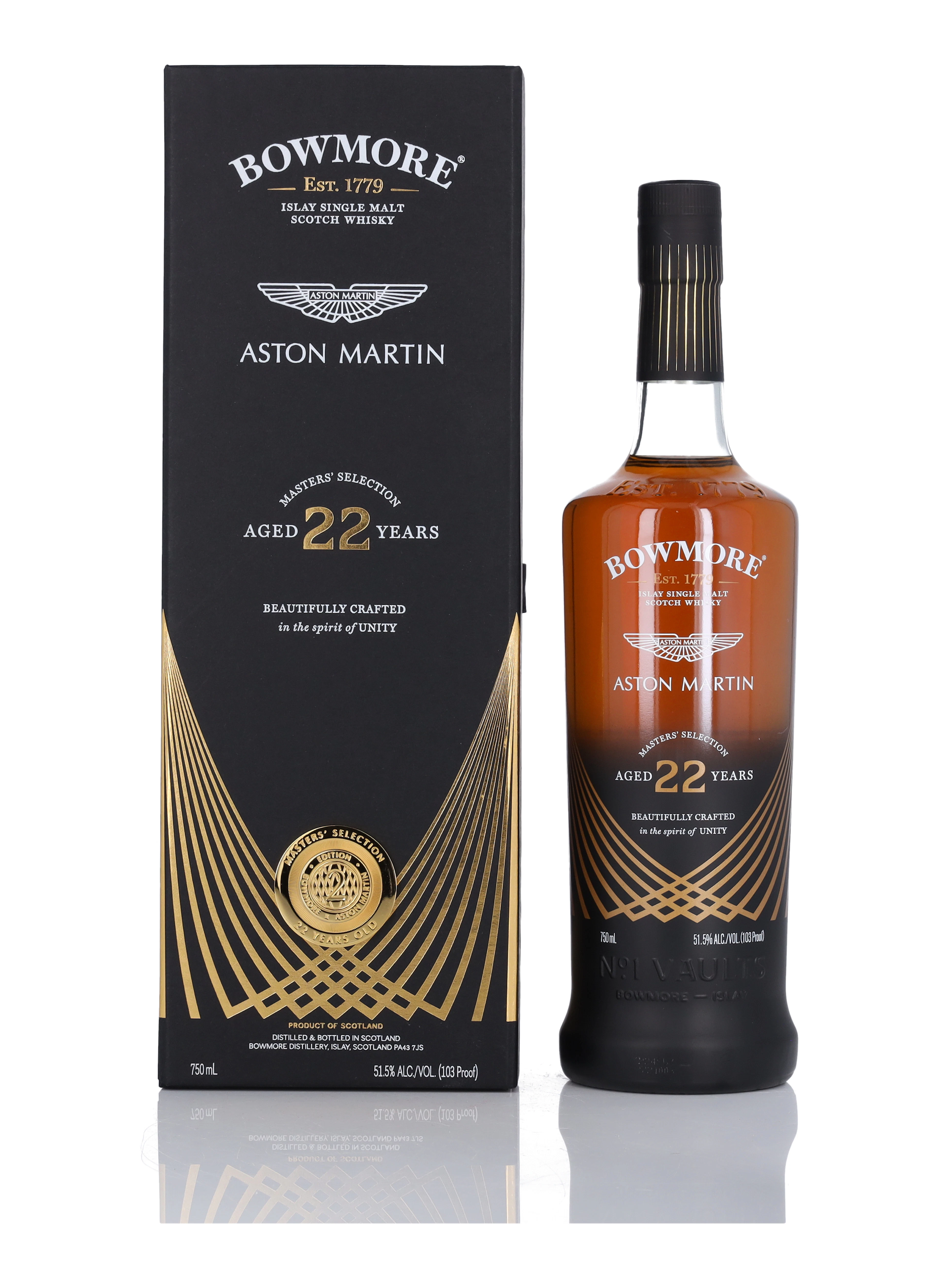 Bowmore 22 Year Old Aston Martin 51.5 abv NV (1 BT 75cl)