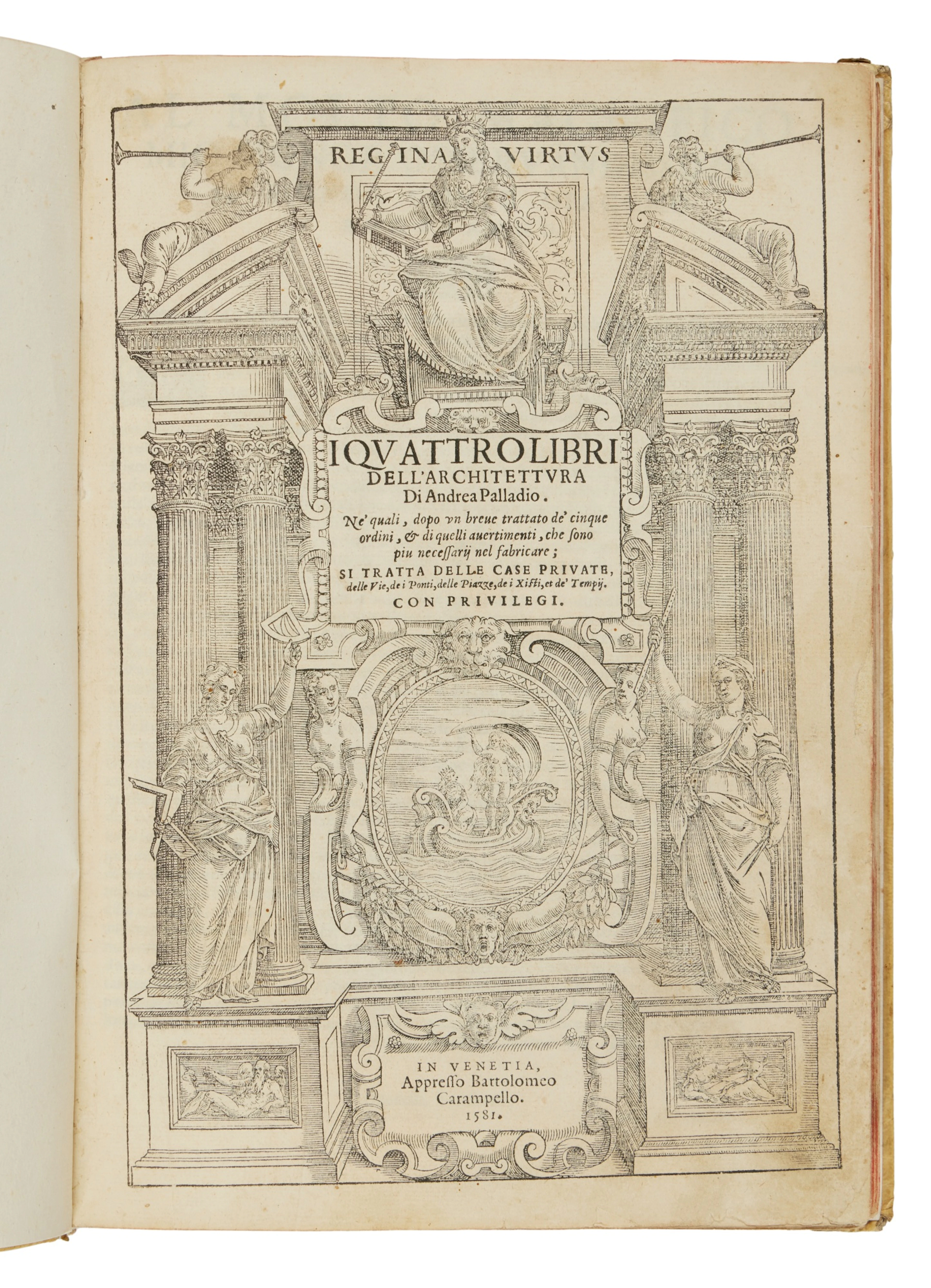 Palladio, (Andrea) | Quattro Libri dell'Architettura, the landmark of Classicism