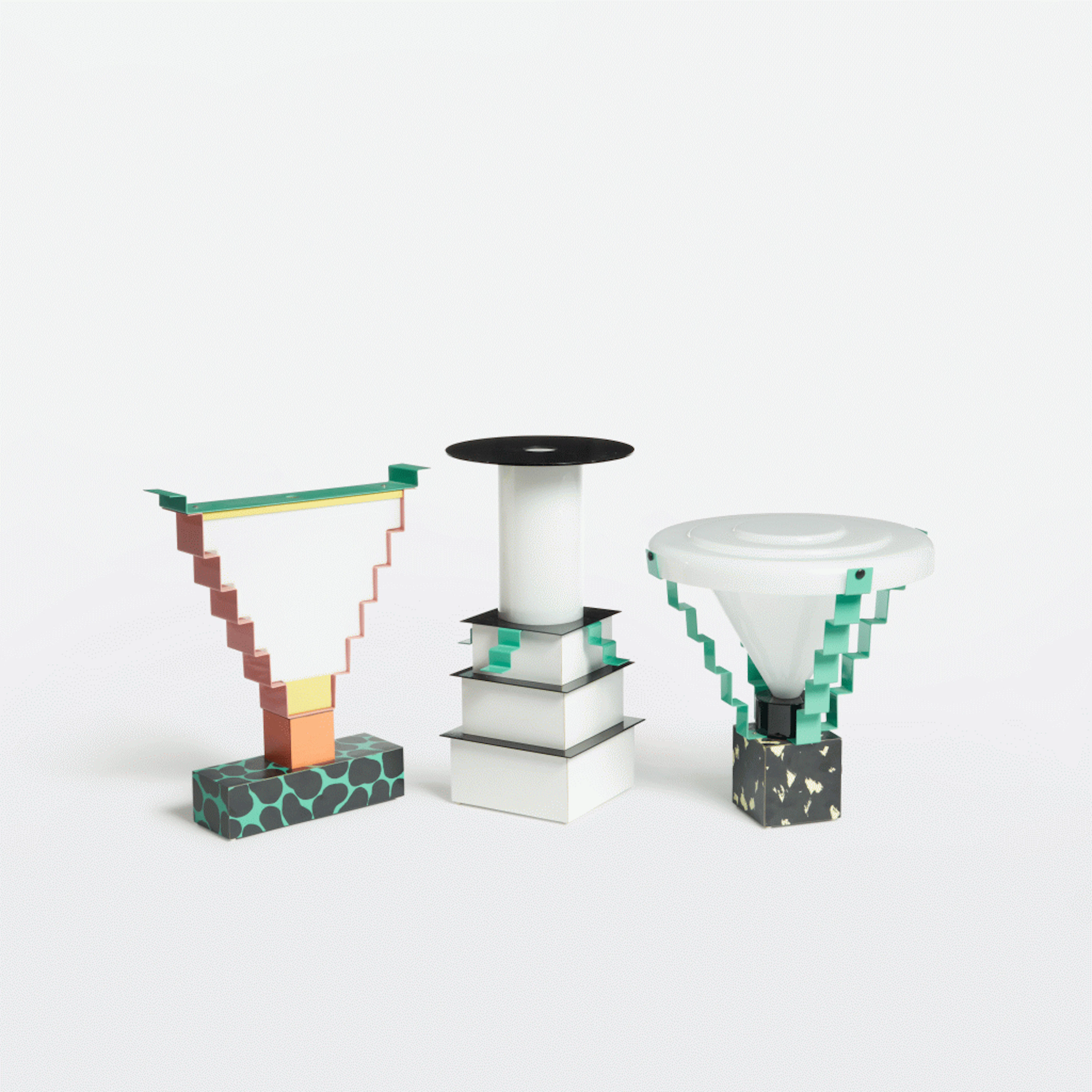 Set of Three Table Lamps