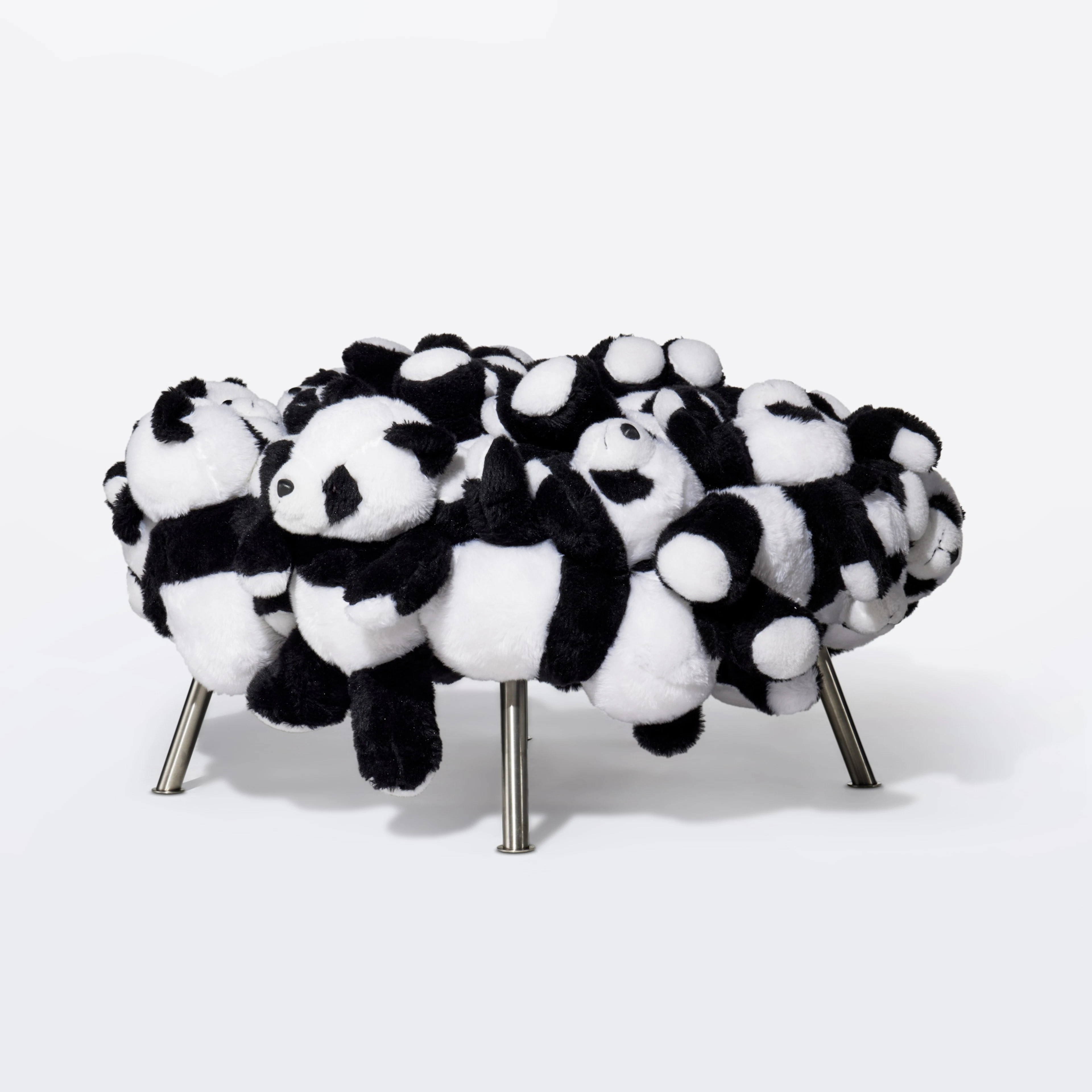 "Panda Puff" Stool