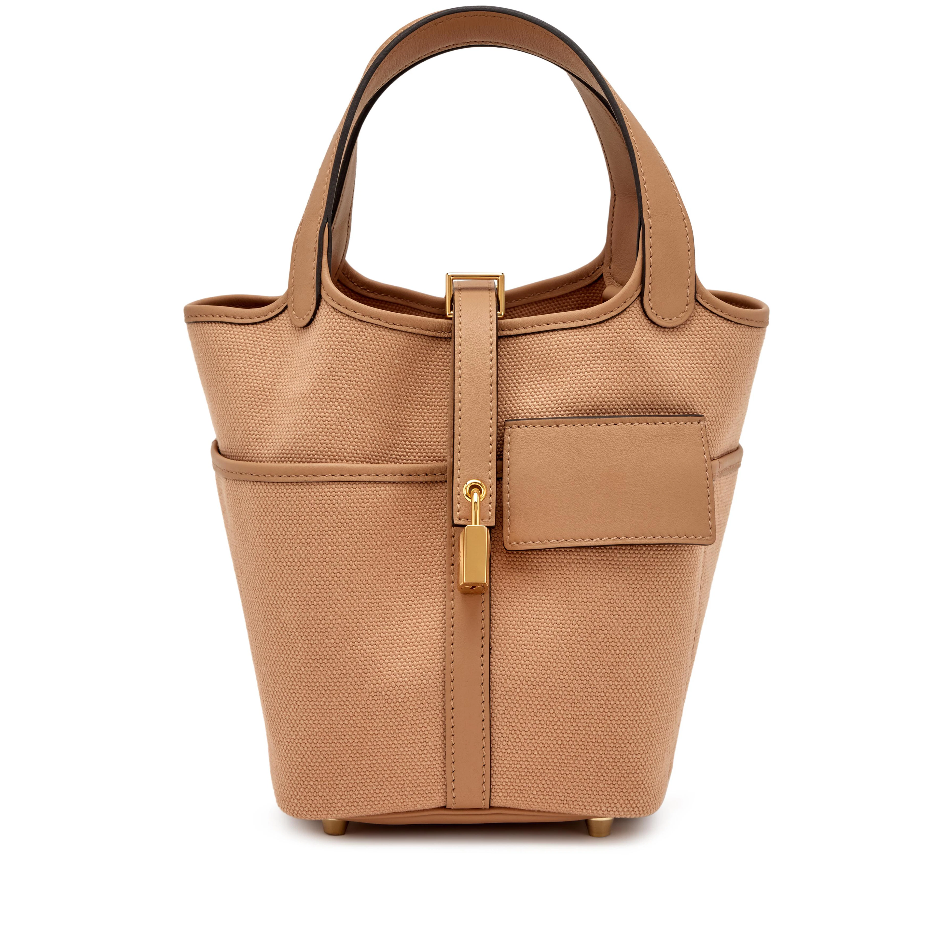 Limited Edition Chai Swift and Toile Goeland Cargo Picotin Lock 18 Gold Hardware