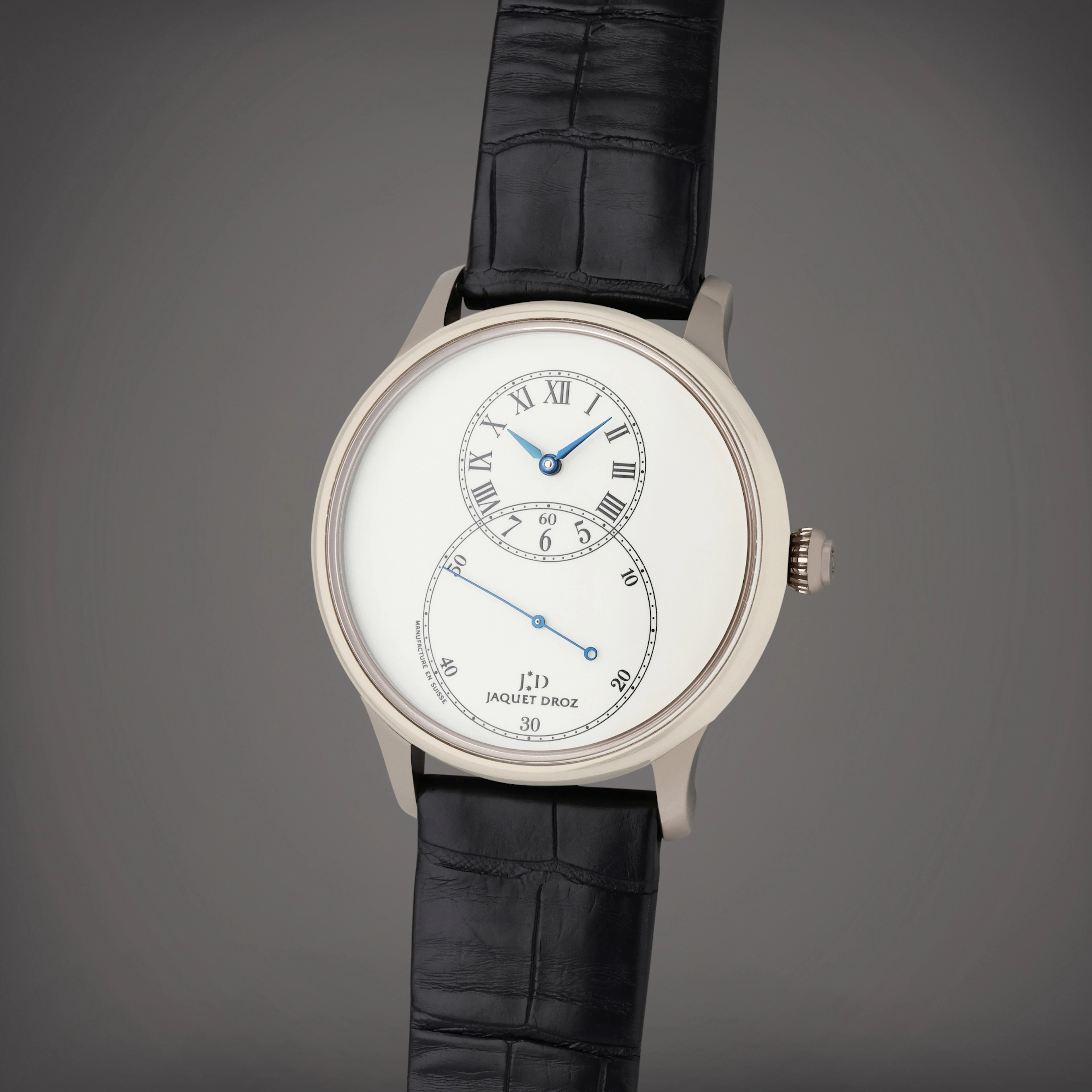 Reference J003034201 Grande Seconde | A white gold automatic wristwatch