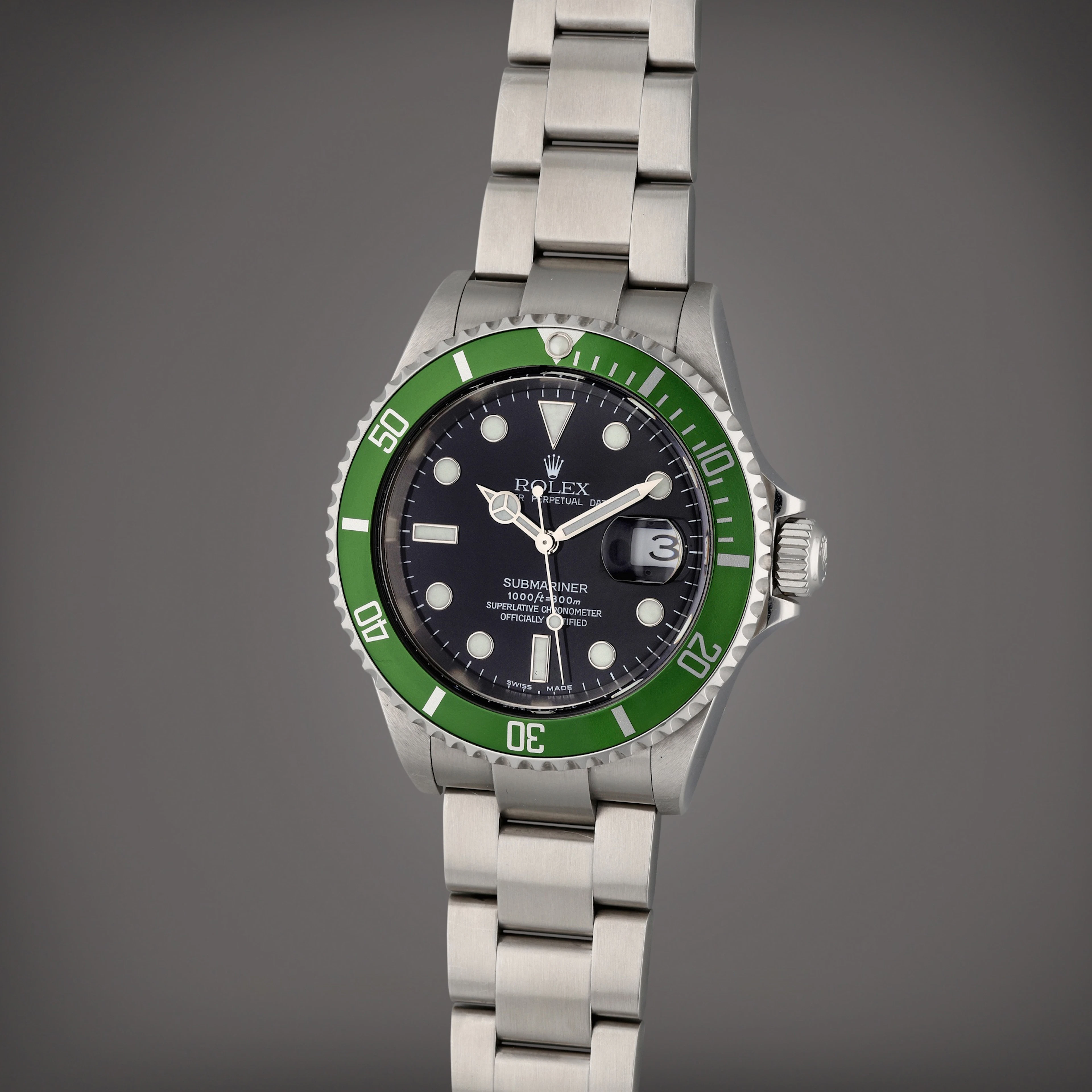 Reference 16610 T Submariner ‘Kermit Flat 4’ | A...