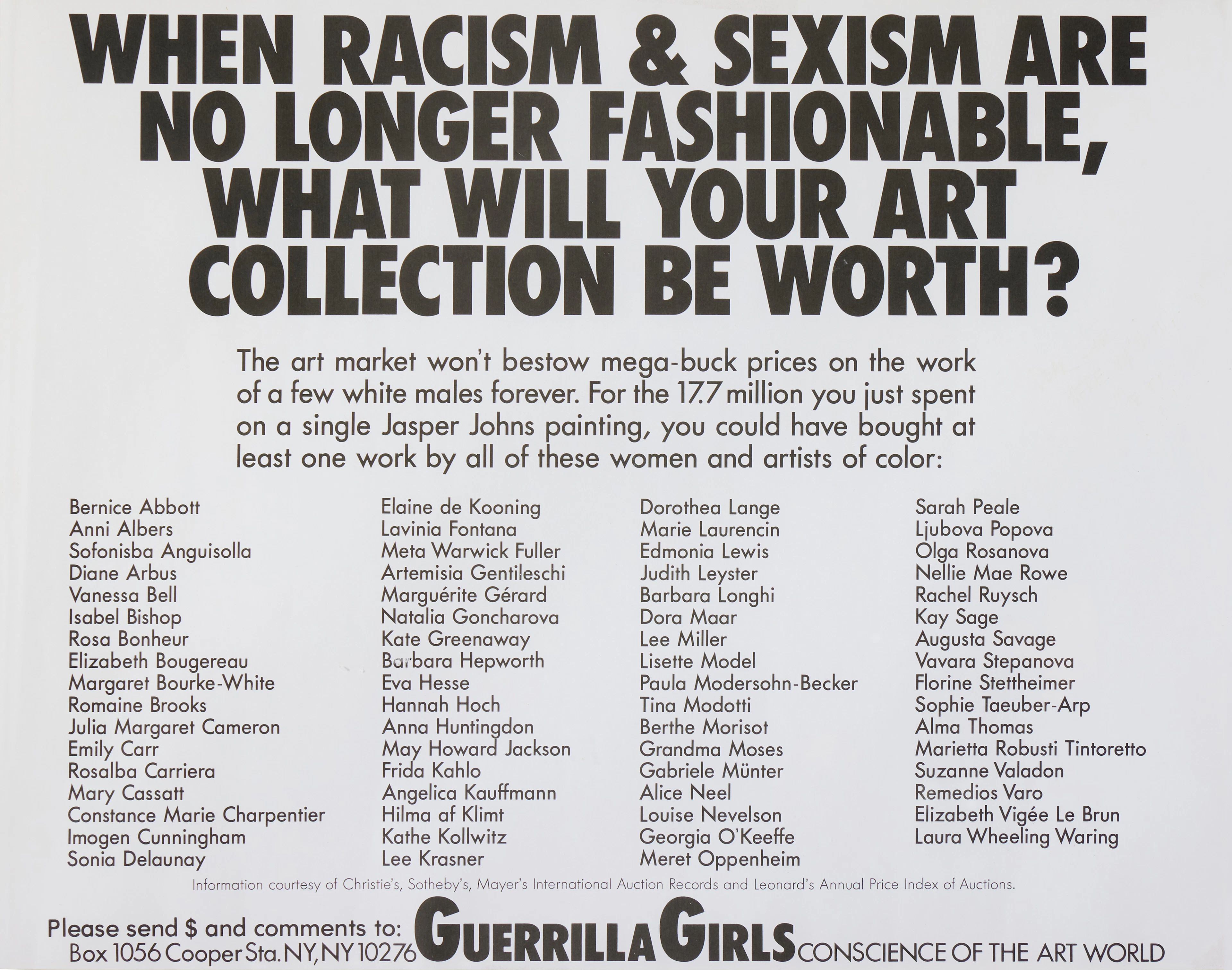 When Racism and Sexism Are No Longer Fashionable