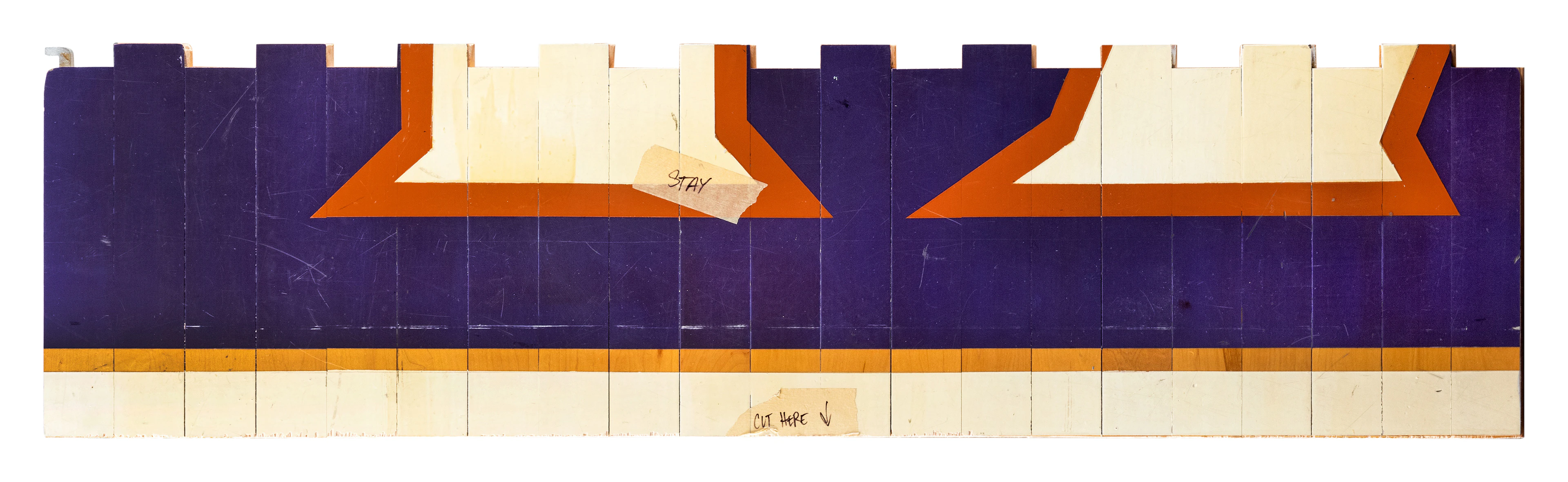 1998 NBA Finals & 'Flu Game' | ‘Delta Center’ Basketball Court Floorboard