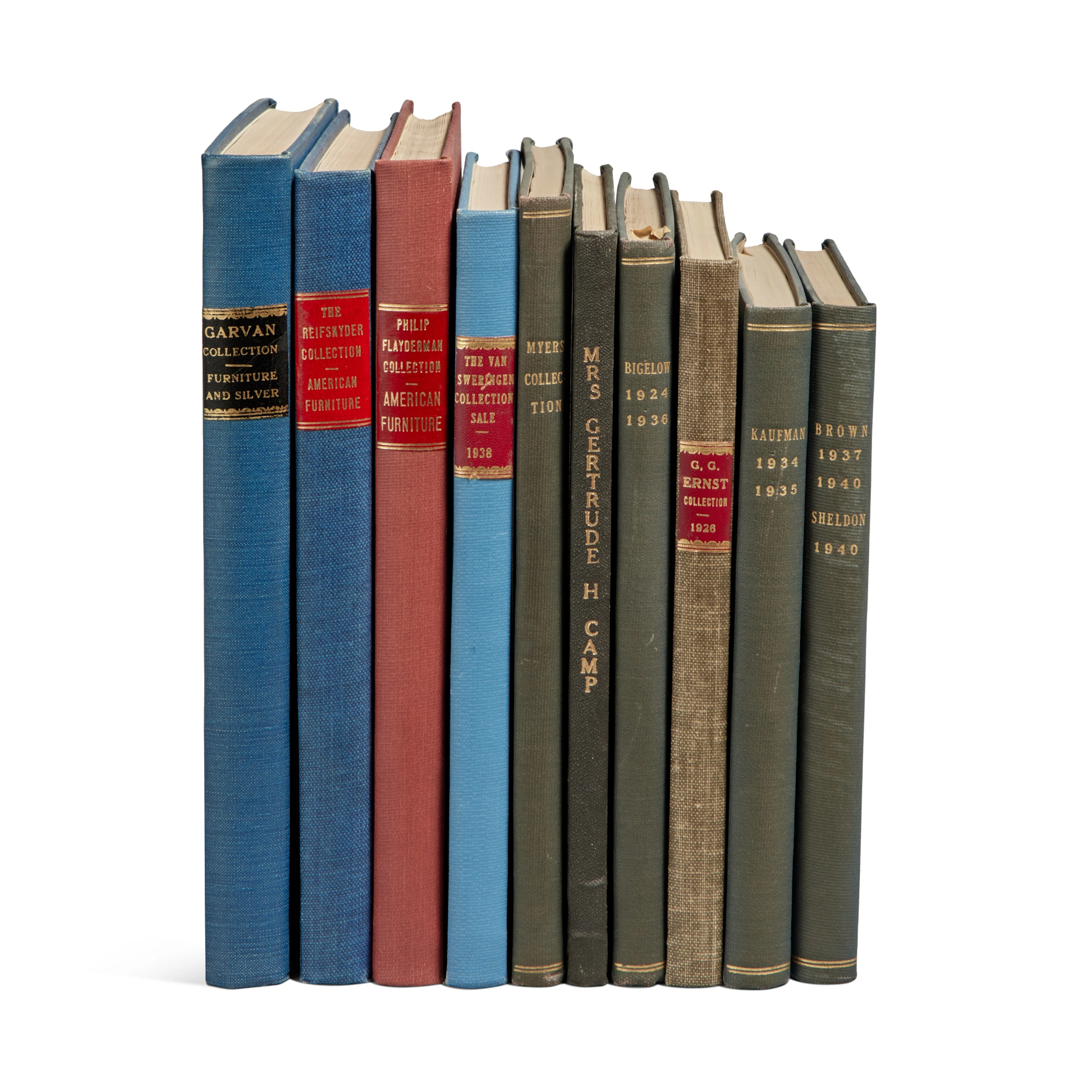 A Group of Notable Americana Single Owner Auction Catalogues
