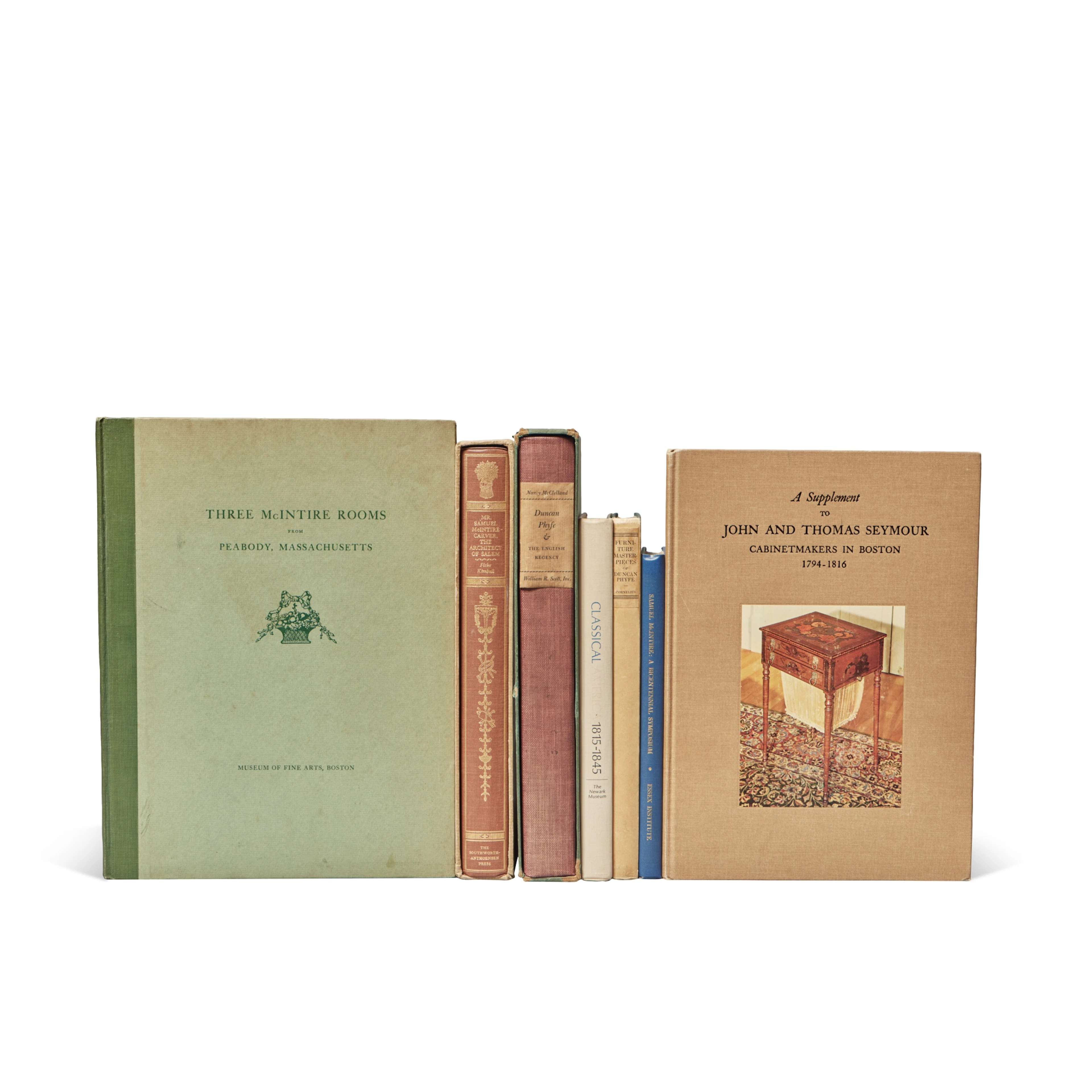 A Group of American Federal Furniture Books, Approximately 33 Volumes