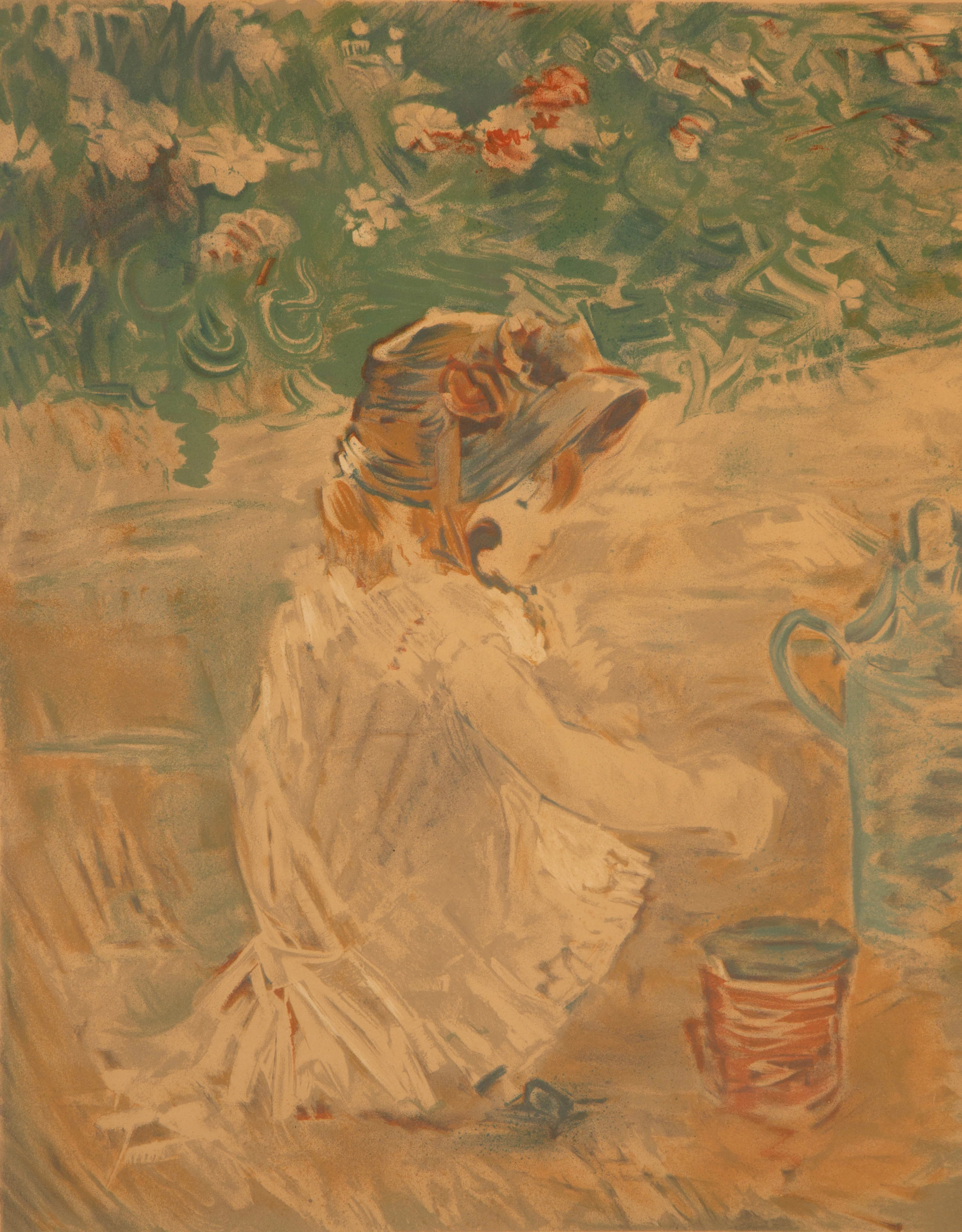 Untitled, Image Girl with a Pail