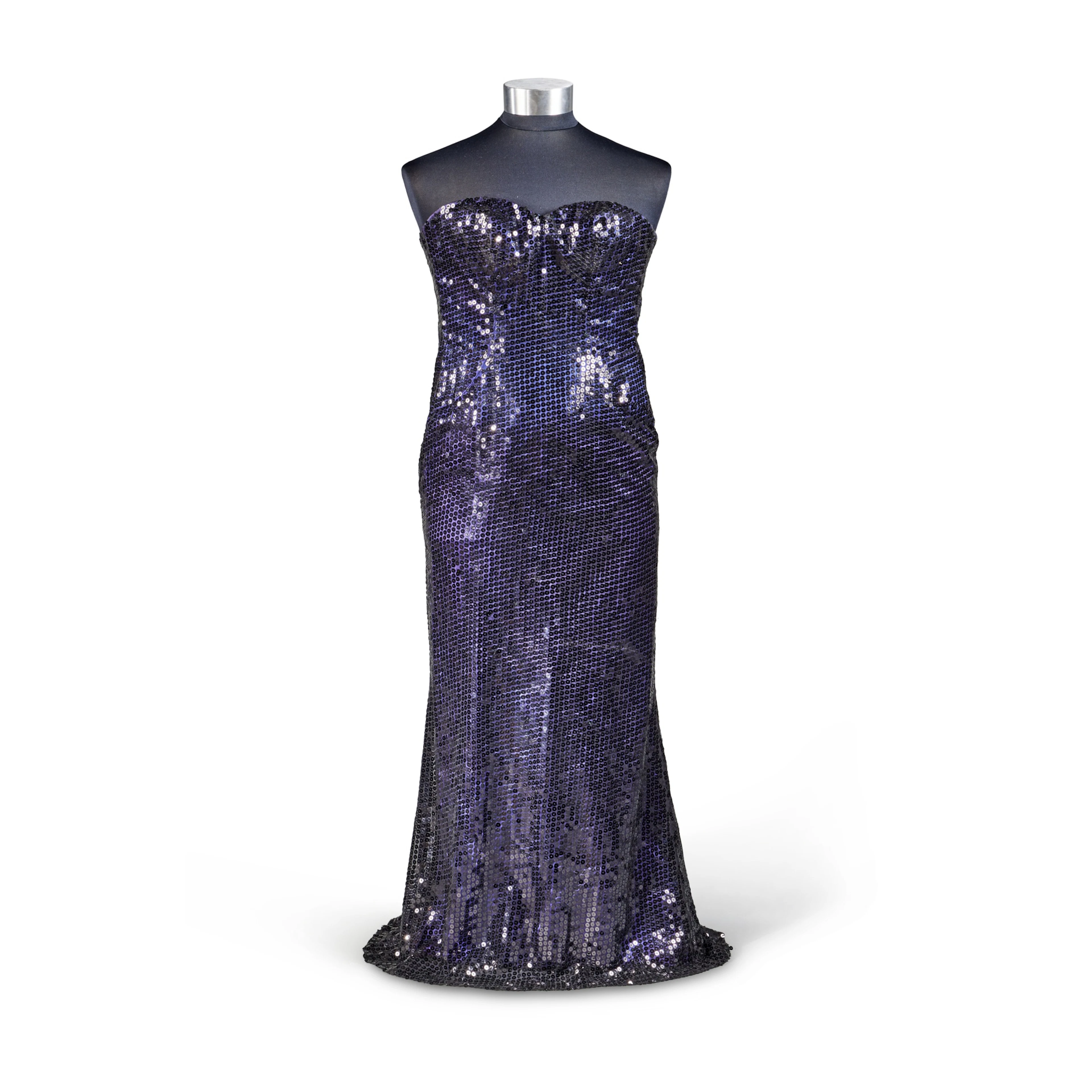 "Sweet Bird of Youth" | Stage-worn sequined evening gown...