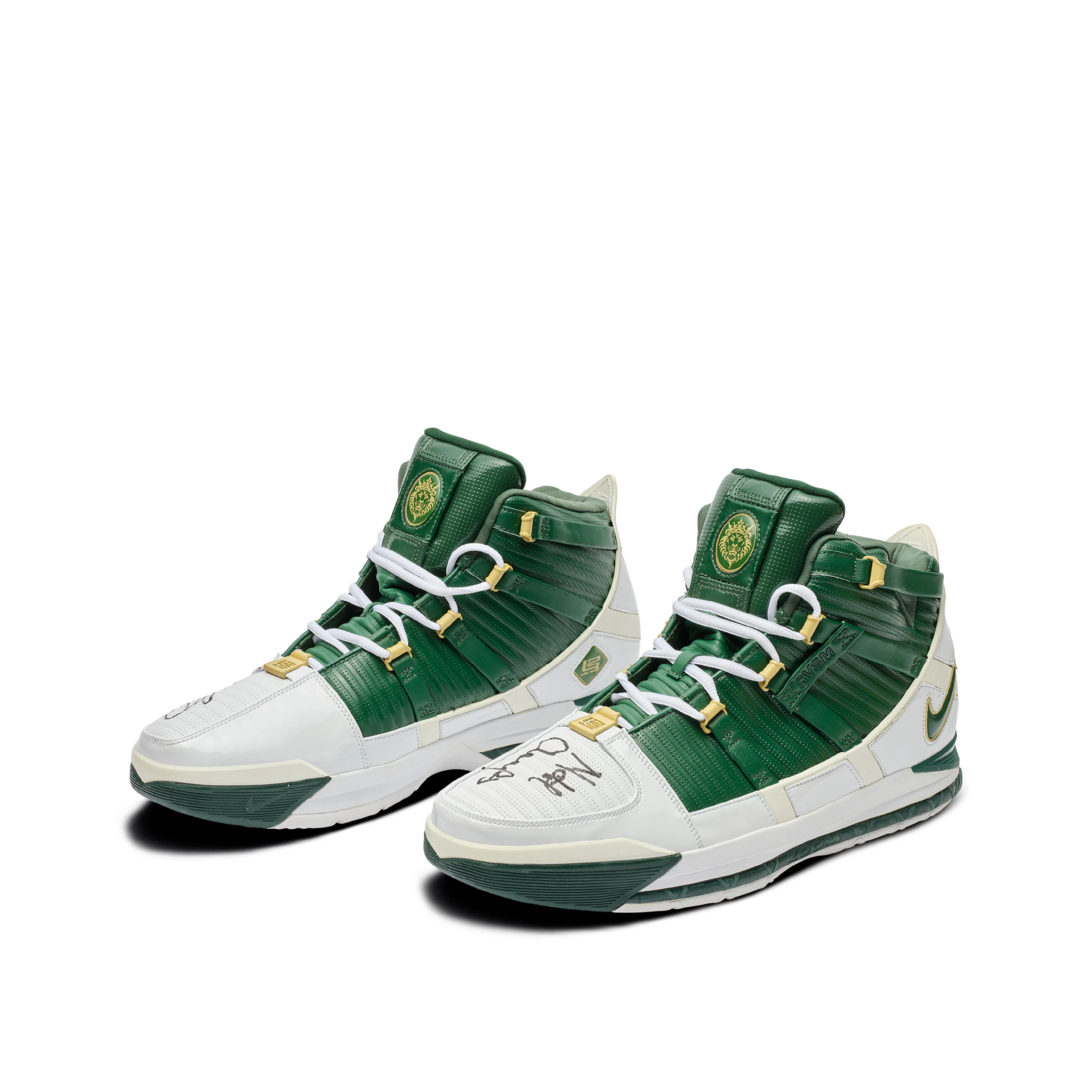 LeBron James Signed Nike Zoom LeBron 3 Sample | Size 16