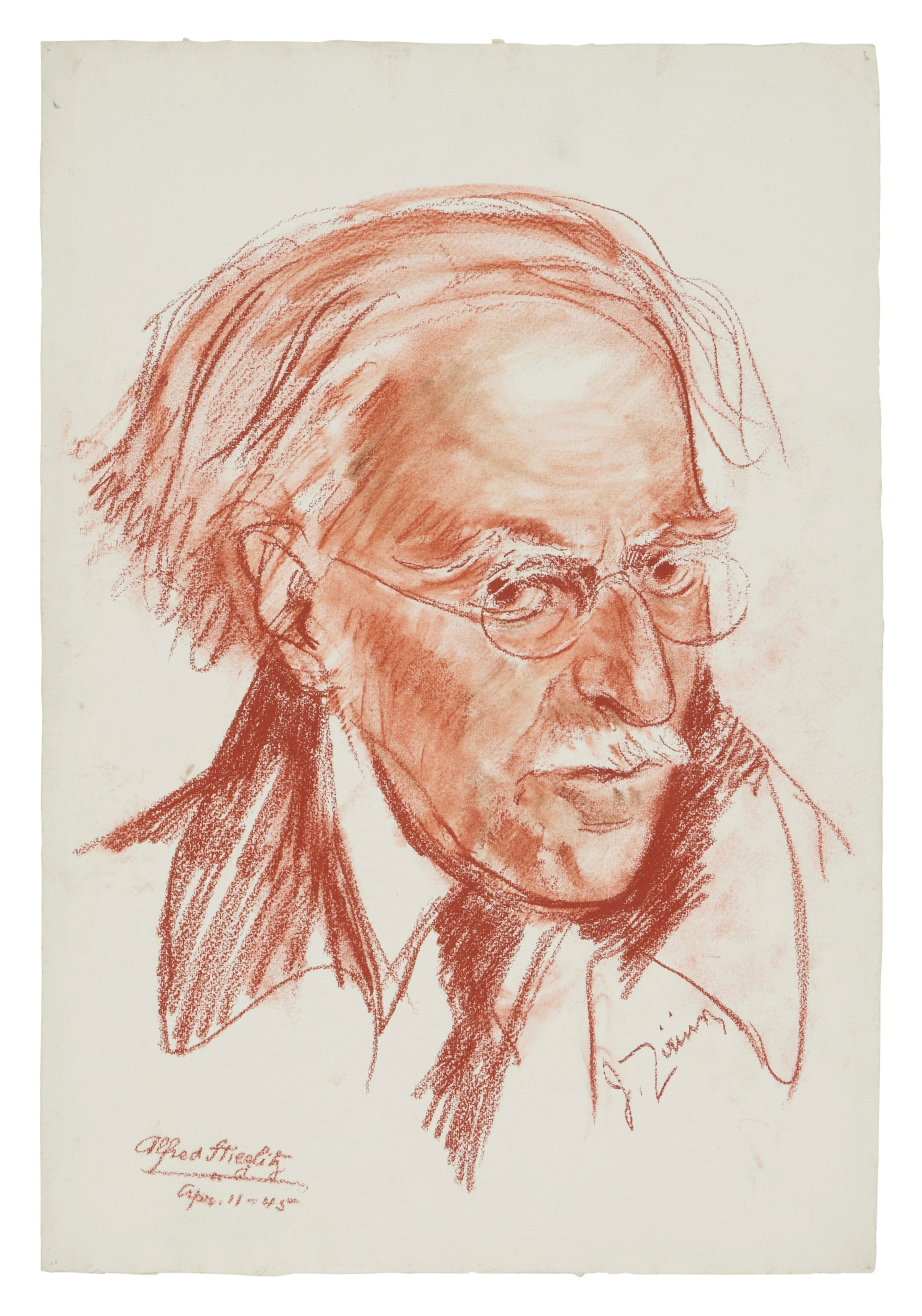 Portrait of Alfred Stieglitz