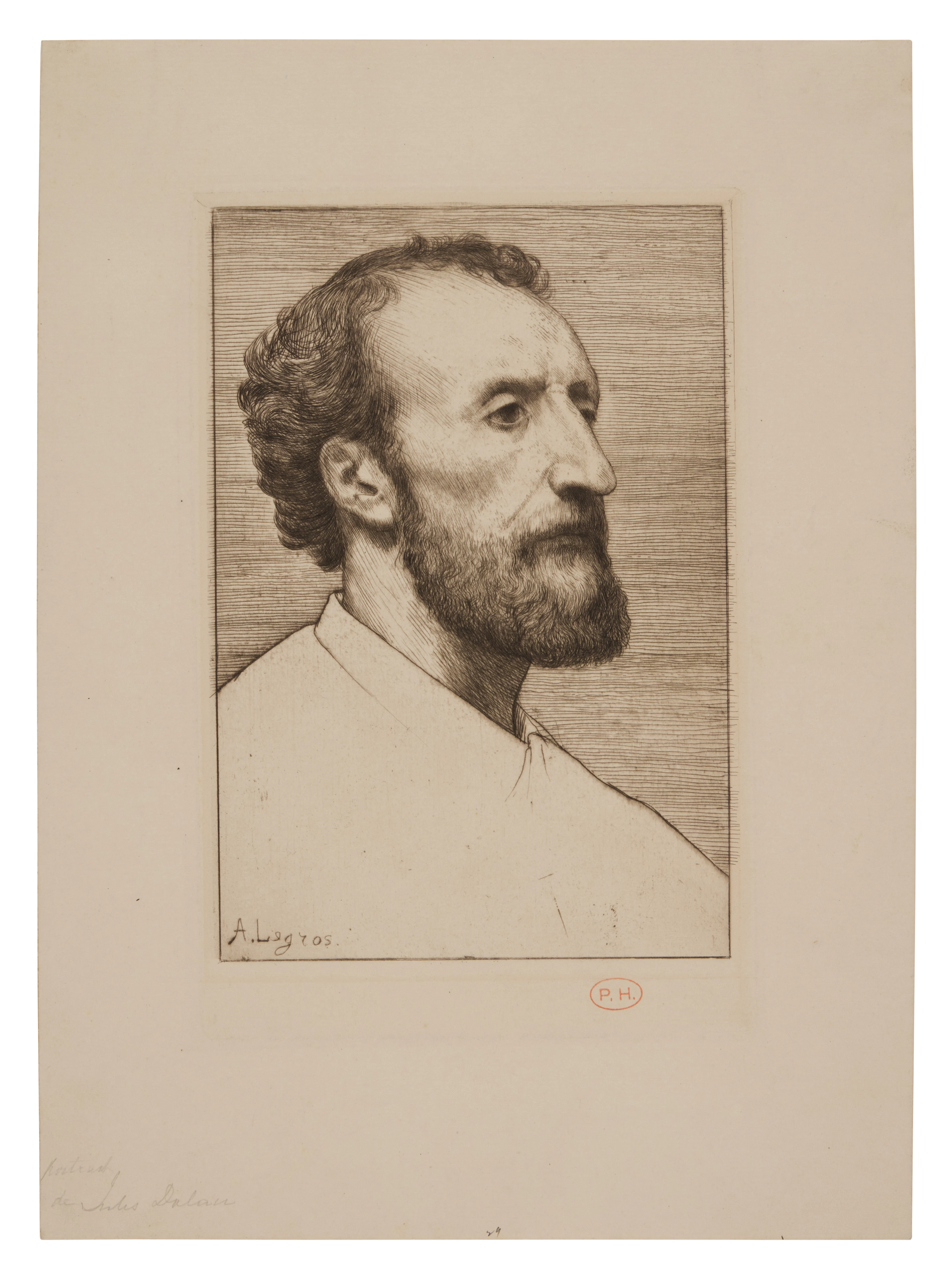 Portrait de M. J. Dalou