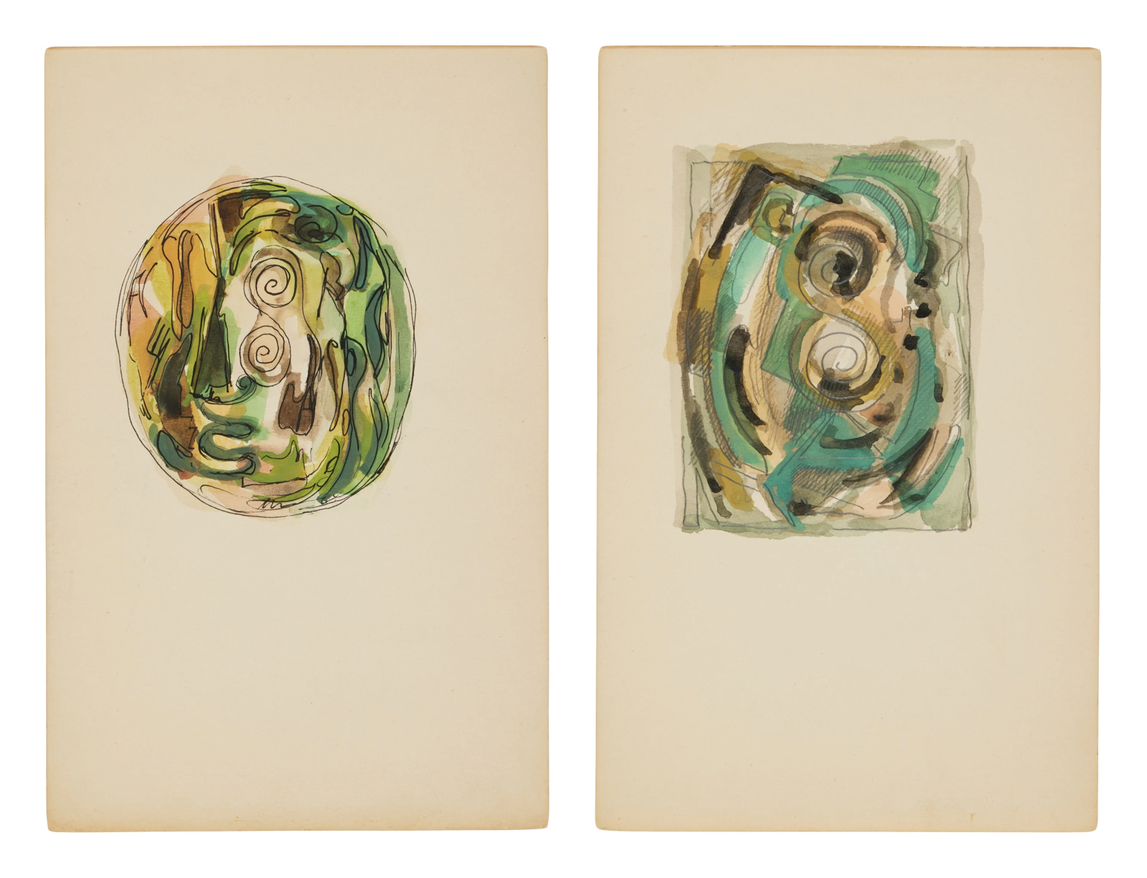 Group of Two Works