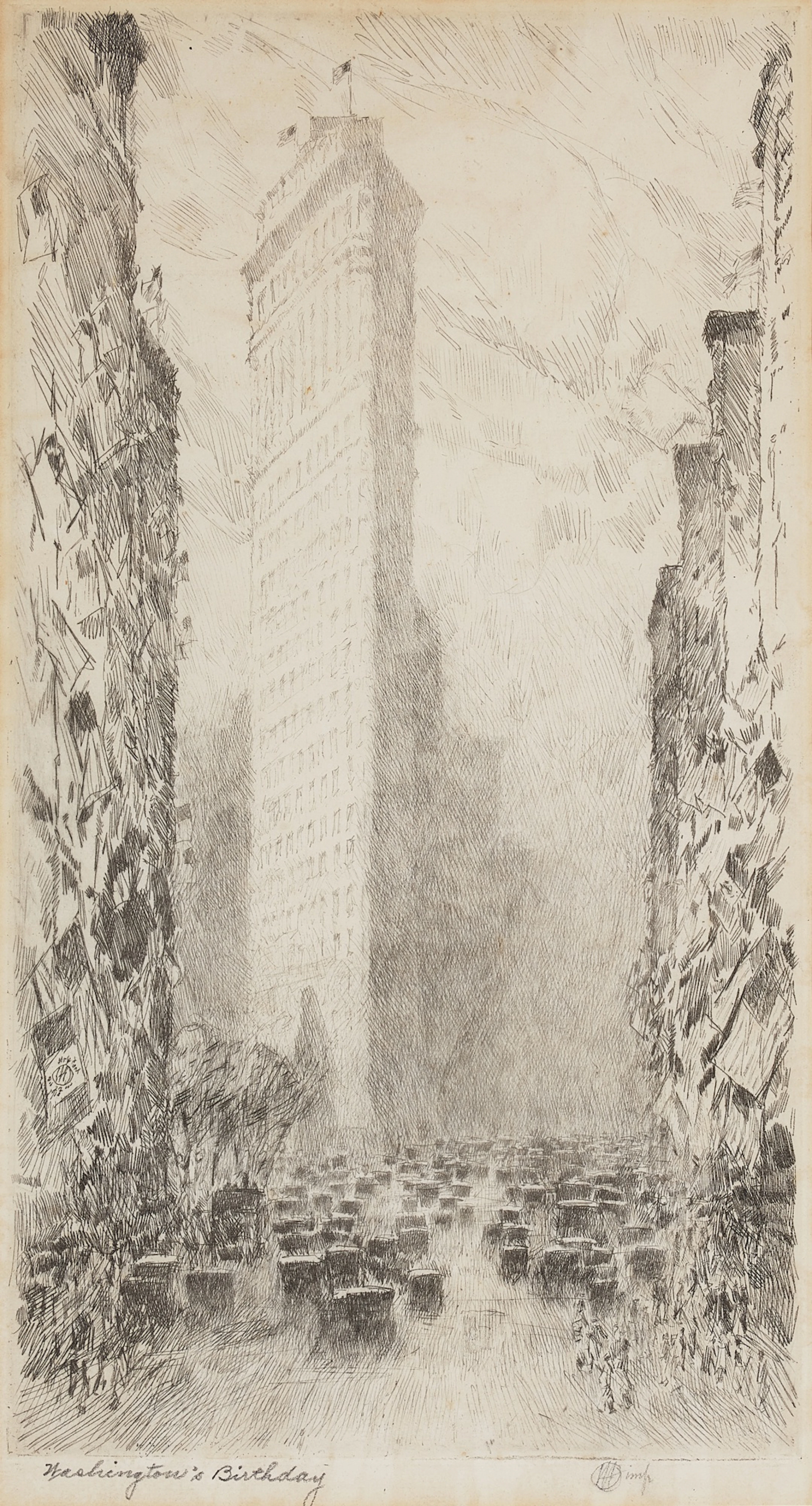 Washington's Birthday—Fifth Avenue & 23rd Street (Cortissoz 68)