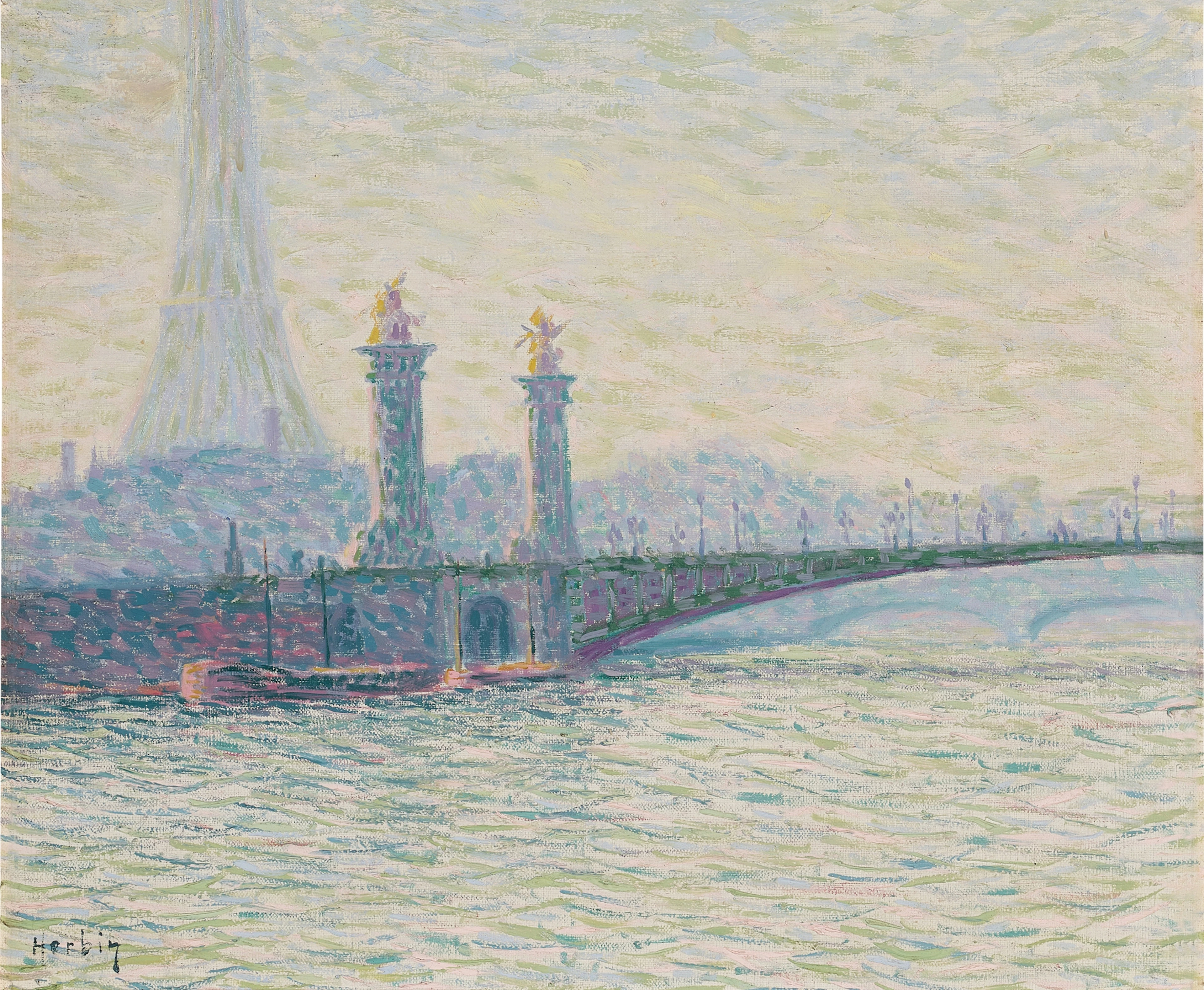 La Seine au pont Alexandre III
