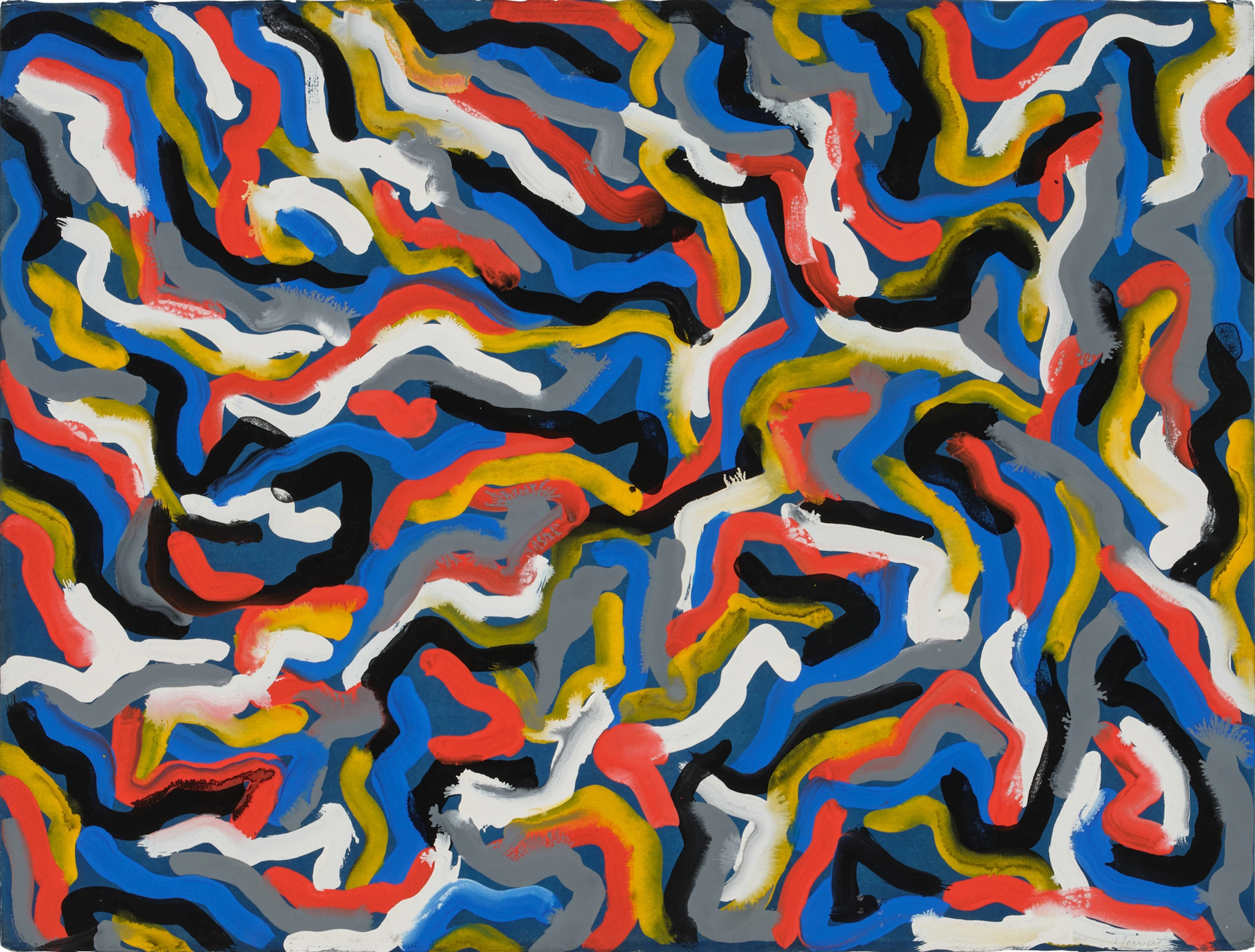 Squiggly Brushstrokes