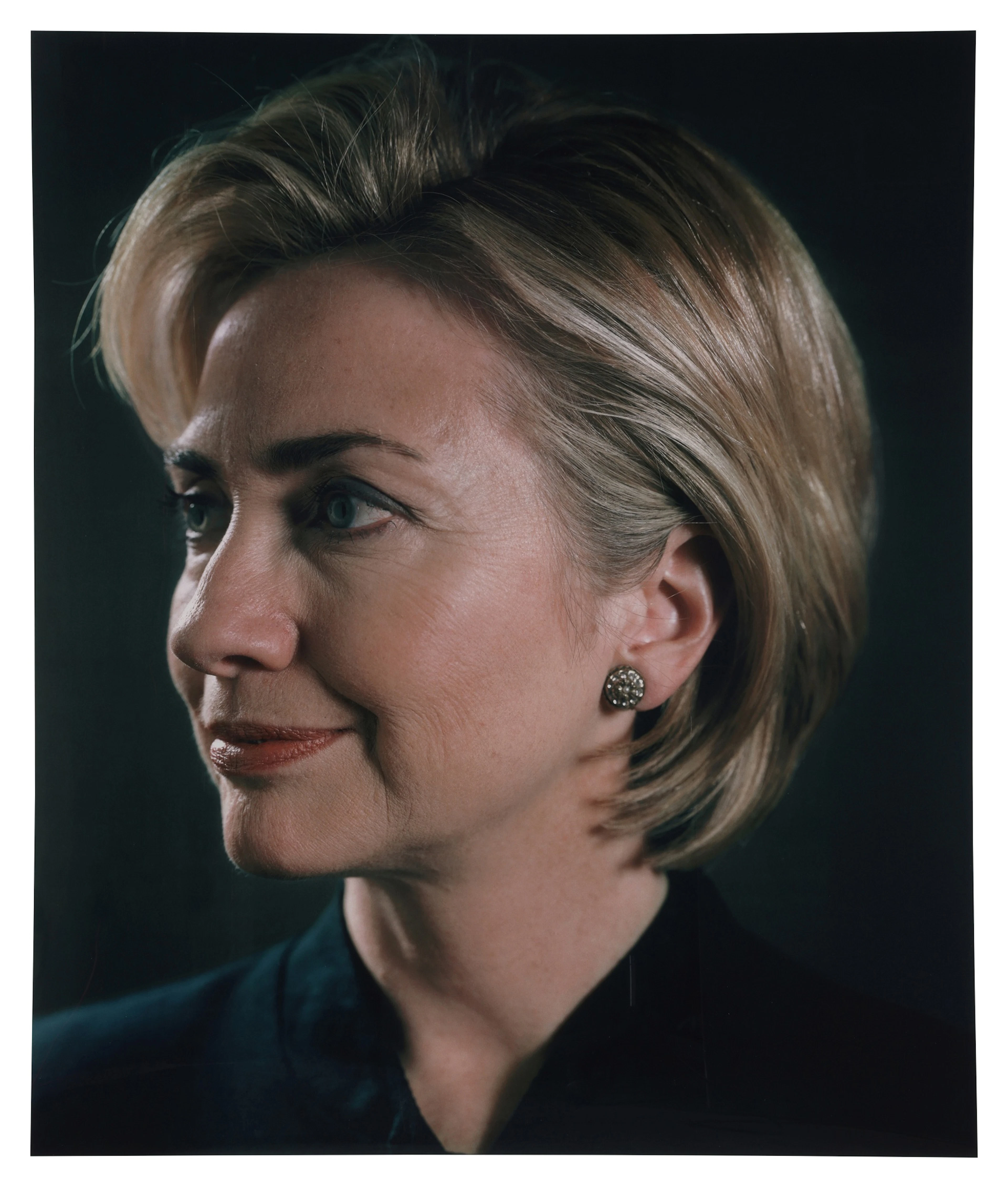 Untitled (Portrait of Hillary Rodham Clinton)