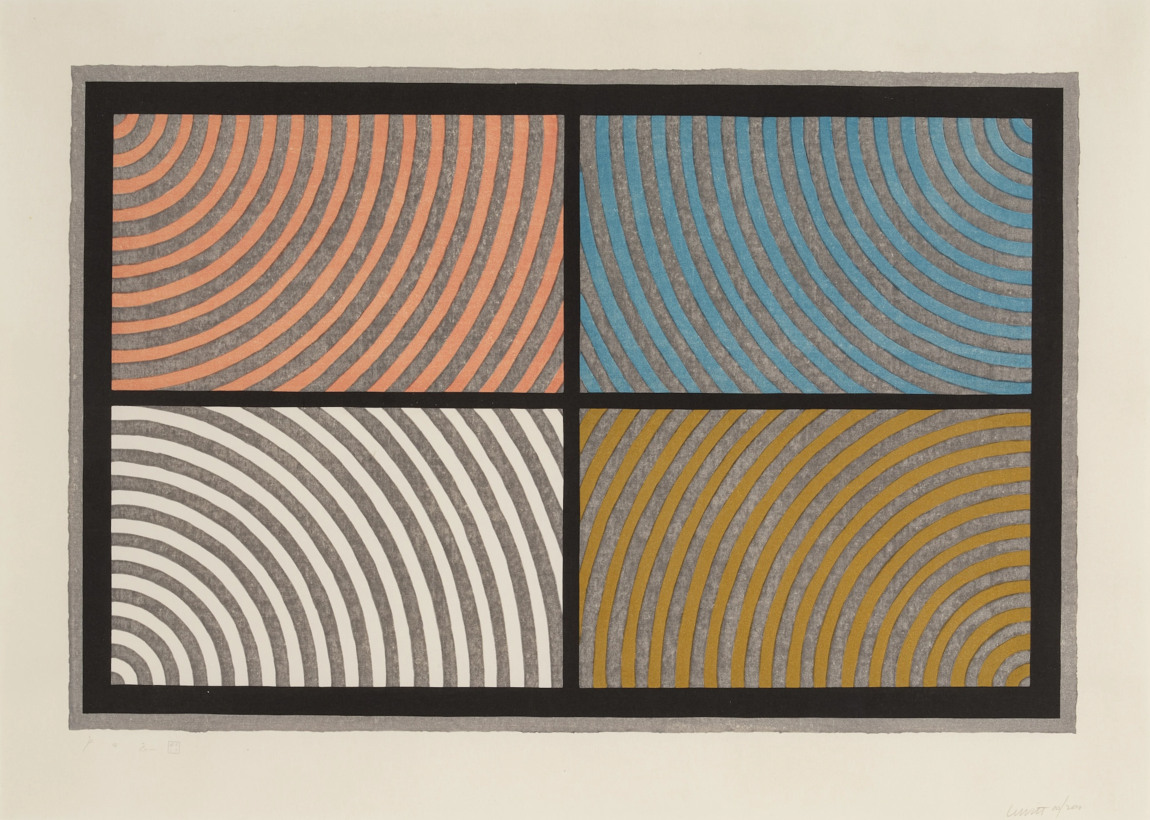 Arcs From Four Corners (Krakow/Witkin 1986.01)