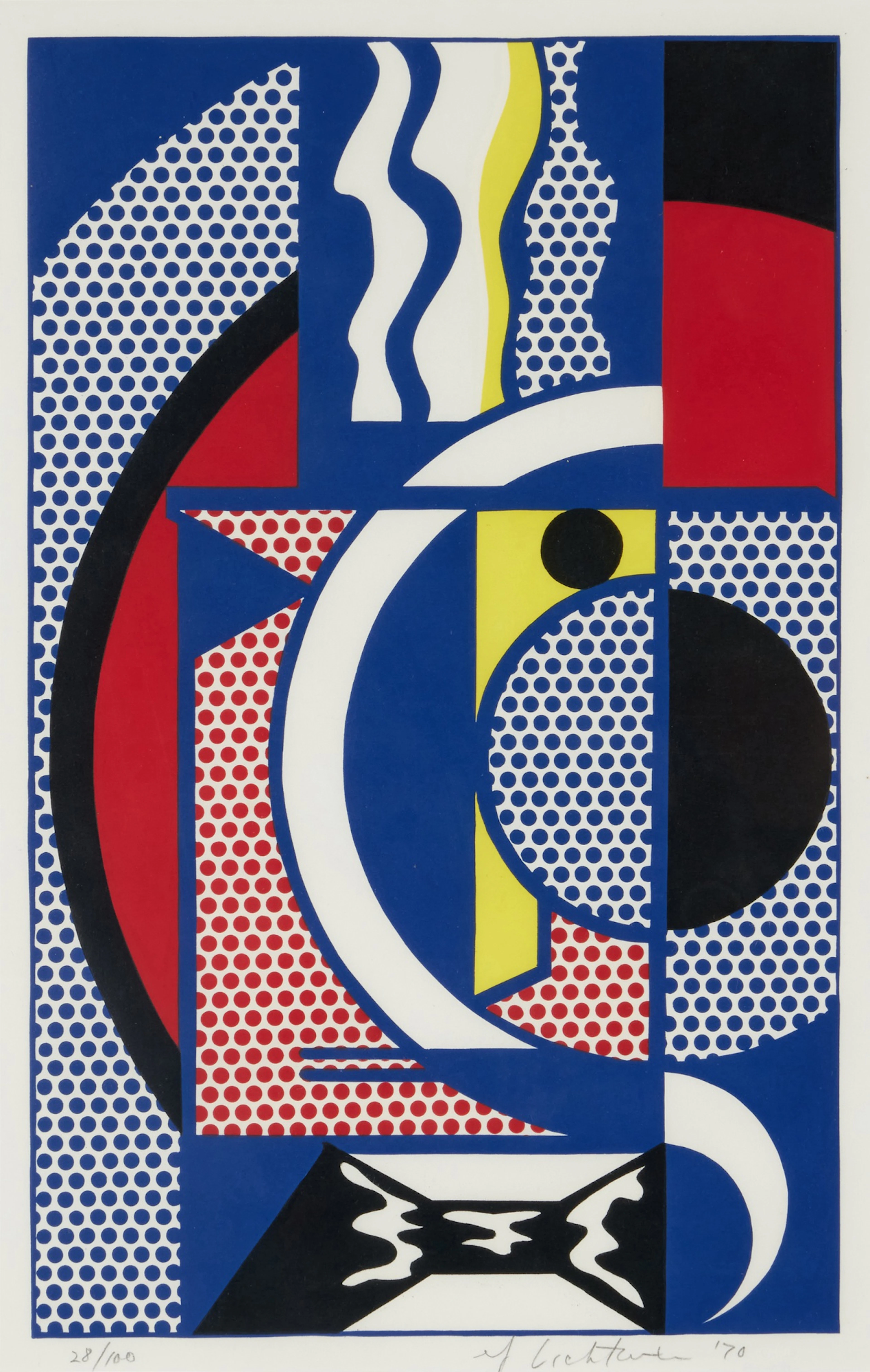 Modern Head #1, from Modern Head Series (Corlett 91)