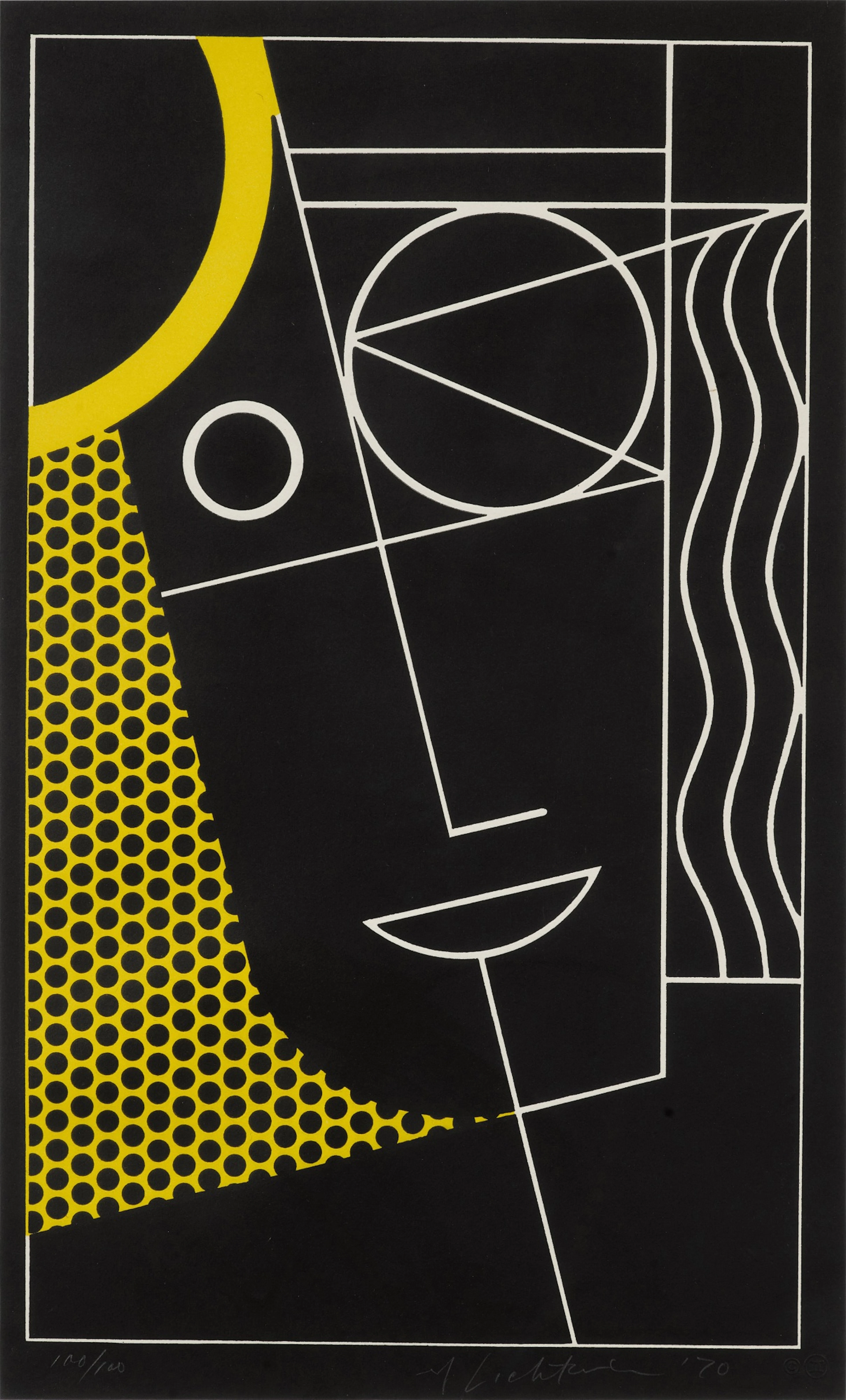 Modern Head #2, from Modern Head Series (Corlett 92)
