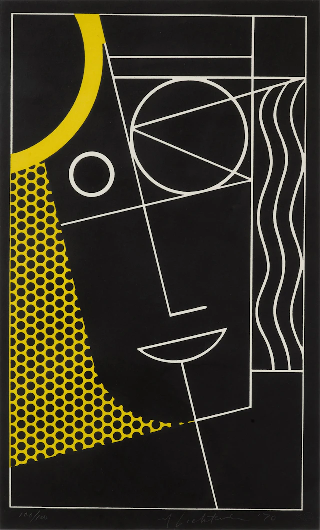 Modern Head #2, from Modern Head Series (Corlett 92)