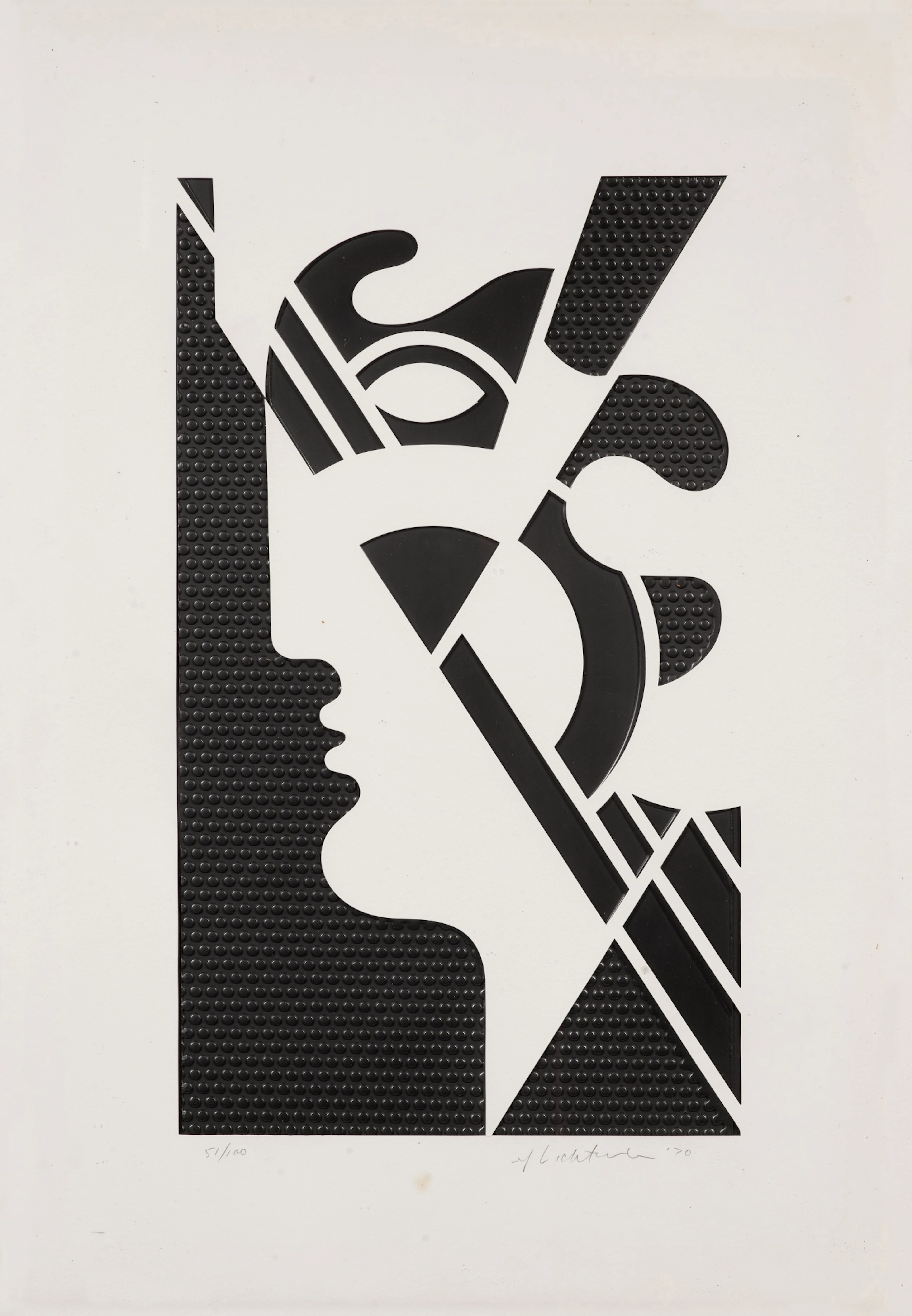 Modern Head #5, from Modern Head Series (Corlett 95)
