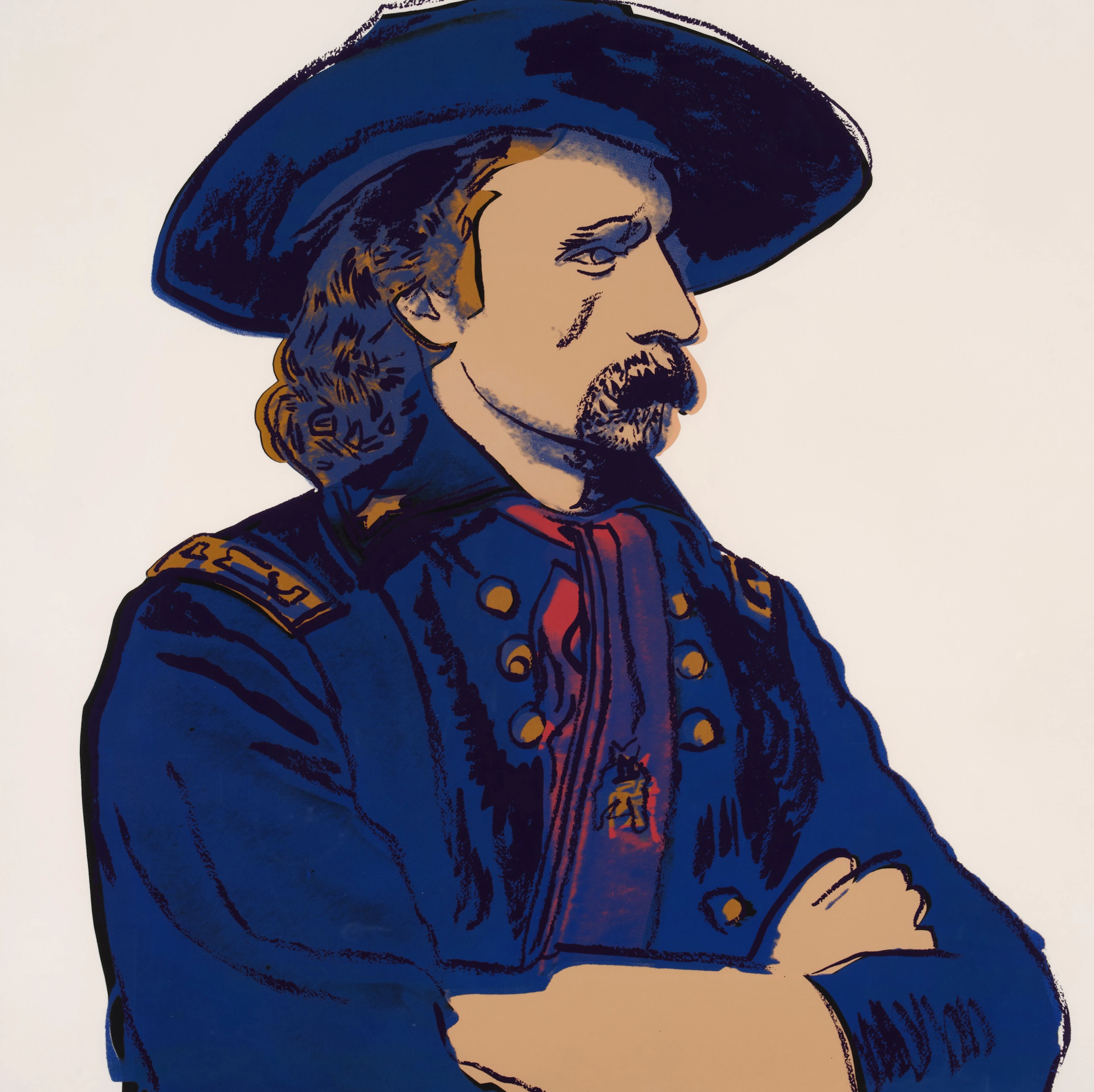 General Custer, from Cowboys and Indians (see Feldman & Schellmann IIB.379)